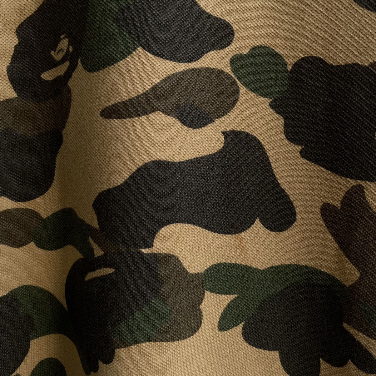 Bape Vintage 00's A Bathing Ape Camouflage Polo Shirts Size US S / EU 44-46 / 1 - 6 Thumbnail