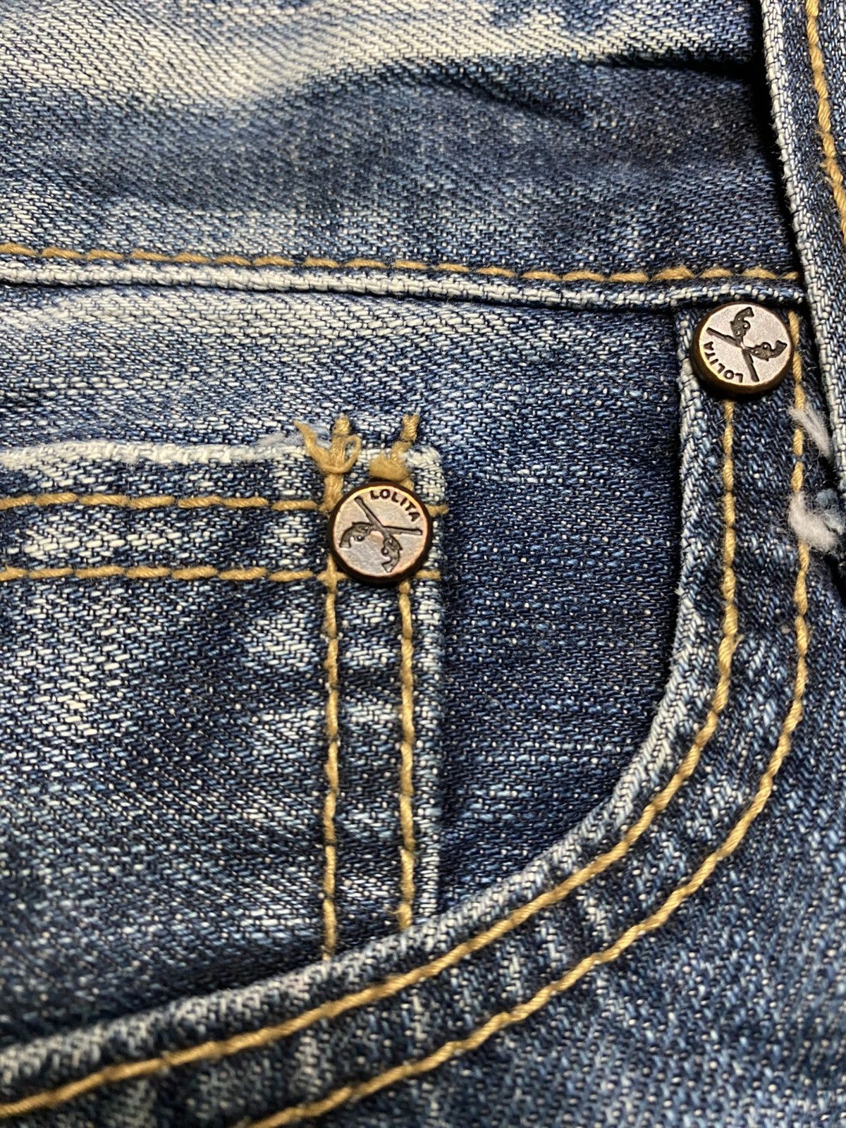 If Six Was Nine Rare Baggy Jeans Size US 30 / EU 46 - 6 Thumbnail