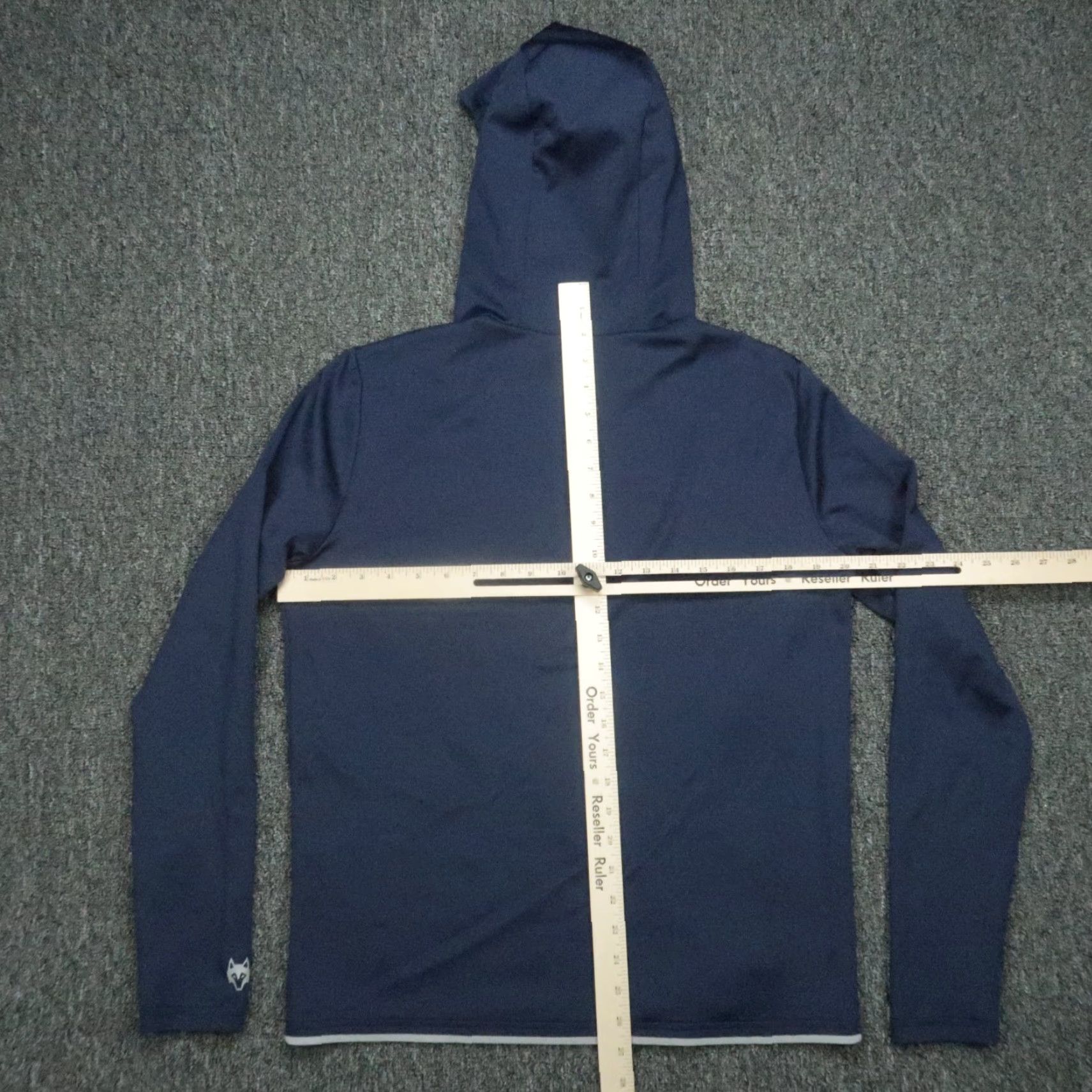 Vintage Greyson Hoodie Adult Small Blue Pullover Zip Pocket Performance Mens Size US S / EU 44-46 / 1 - 6 Thumbnail
