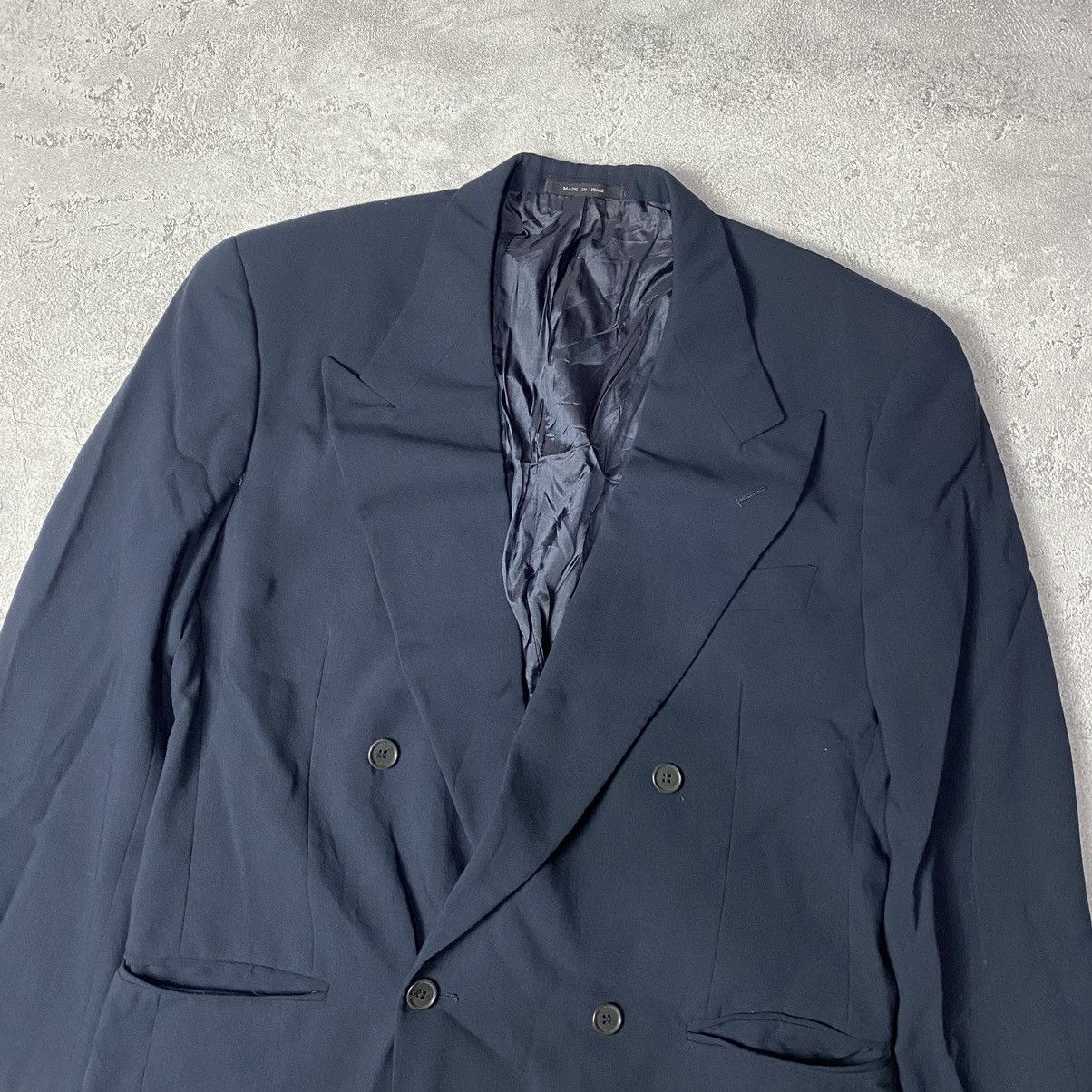Emporio Armani VINTAGE EMPORIO ARMANI Blazer Size US M / EU 48-50 / 2 - 2 Thumbnail