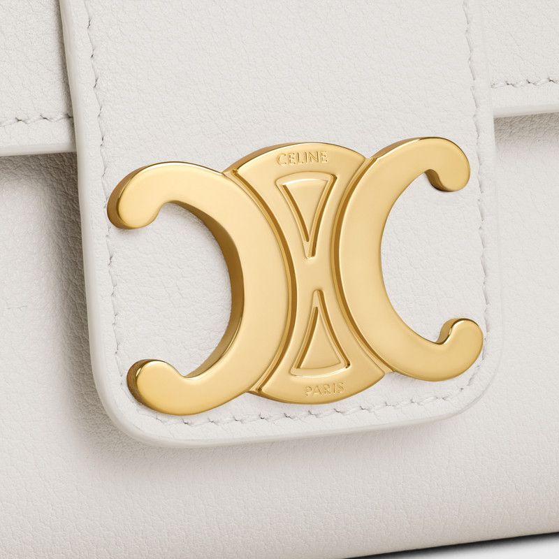 Celine o1w1db10326 10N113GGR Size :OS /Mini Victoire Bag in White Size ONE SIZE - 5 Thumbnail