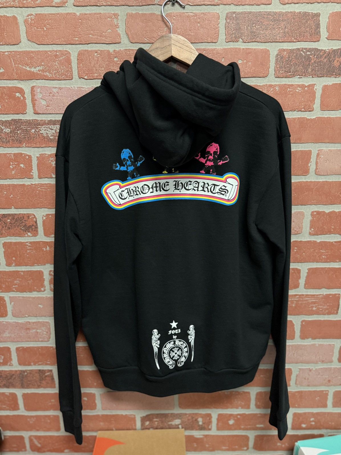 Chrome Hearts Chrome Hearts Foti Zip Up Hoodie Black Size XS NEW Size US XS / EU 42 / 0 - 4 Thumbnail