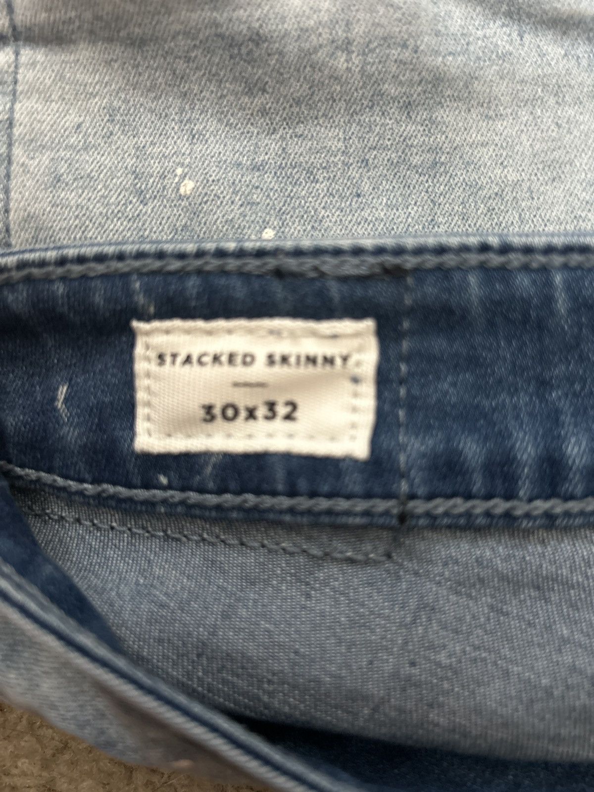 Pacsun Blue stacked skinny Jeans Size US 30 / EU 46 - 4 Thumbnail