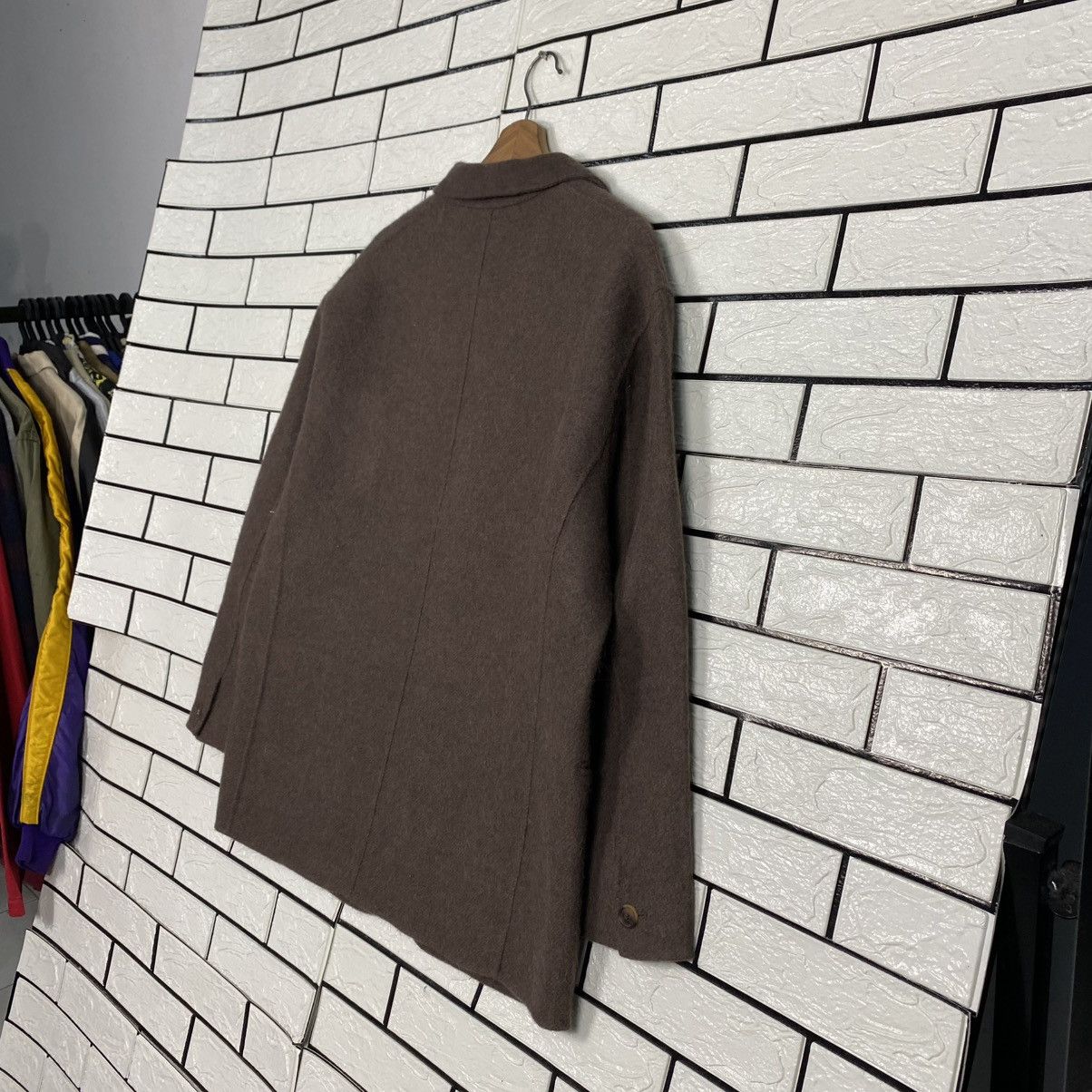 Issey Miyake 🔥VINTAGE WOOL JACKET BUTTON ISSEY MIYAKE RUNWAY Size US L / EU 52-54 / 3 - 12 Thumbnail