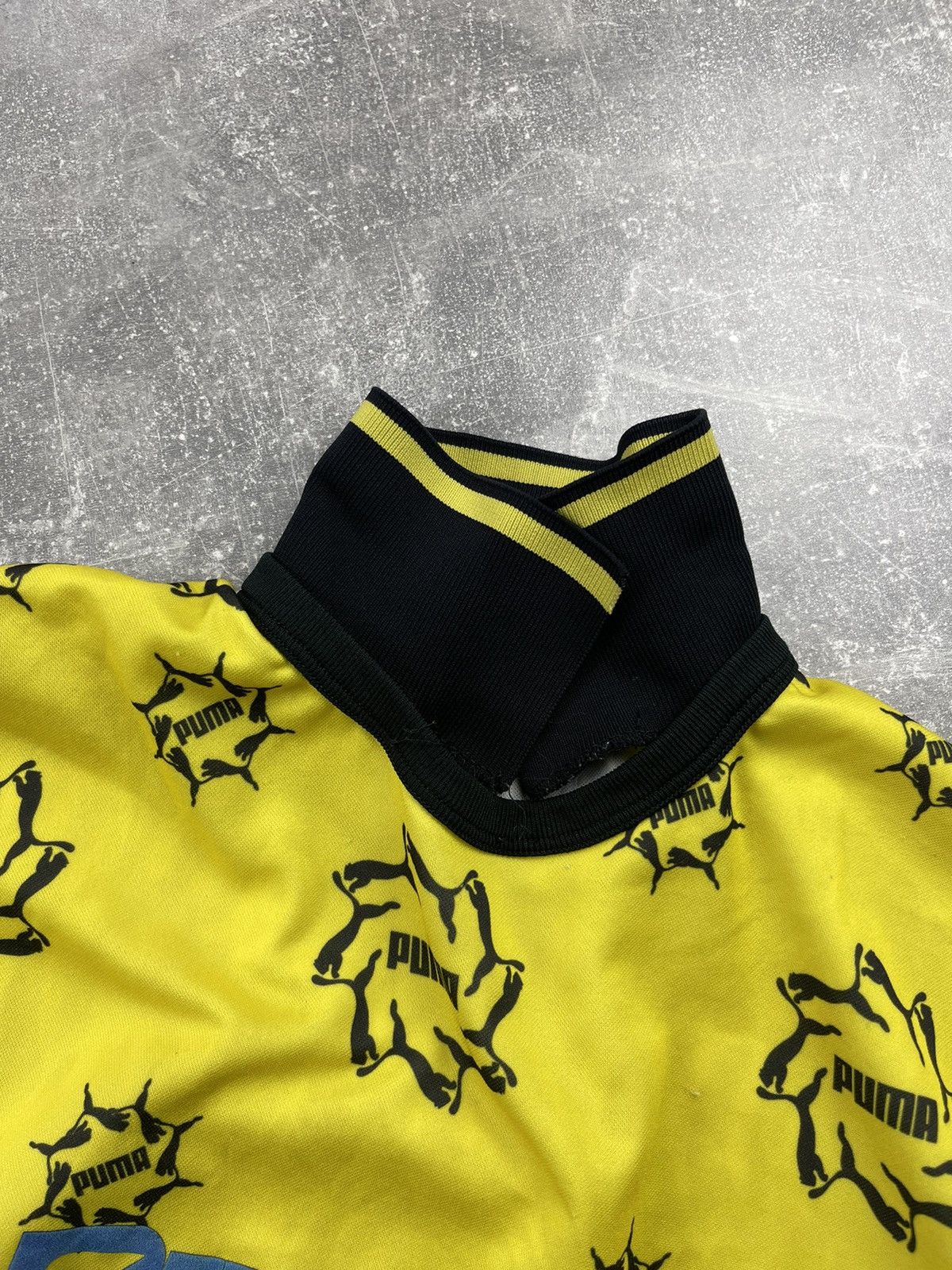 Puma Vintage Puma x Brugnoli Sport Goalkeeper Jersey 90s Graphic Size US XL / EU 56 / 4 - 12 Thumbnail