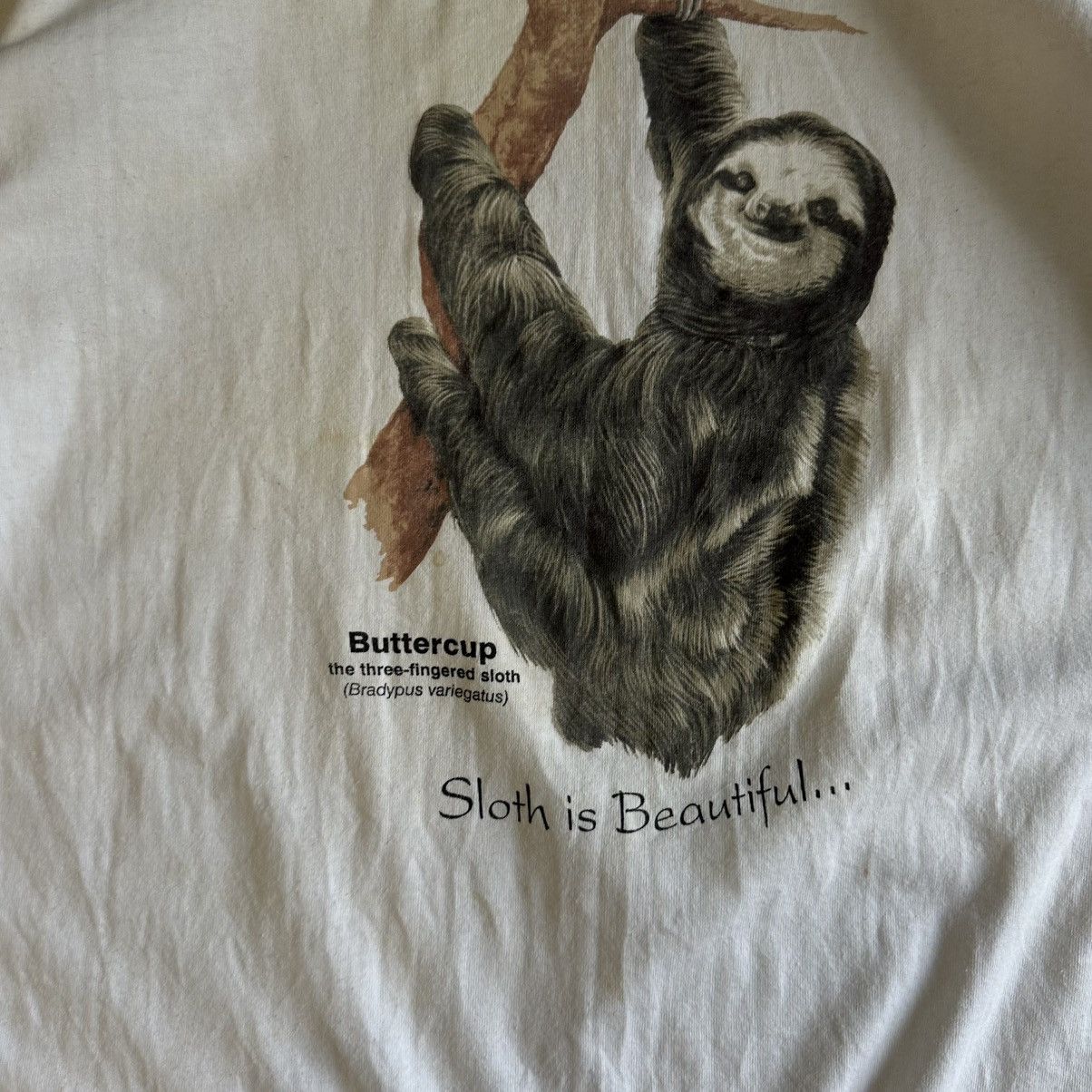 Japanese Brand × Vintage Vintage Buttercup the three - fingered sloth T-shirts 00s Size US L / EU 52-54 / 3 - 8 Thumbnail