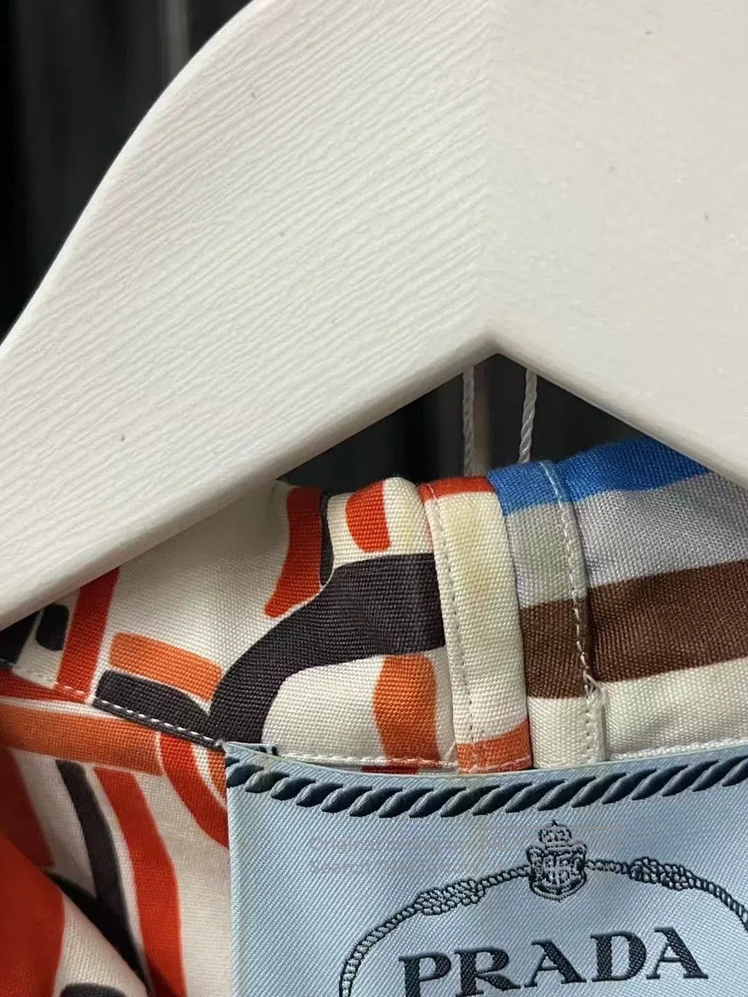 Prada Prada Double Match Flame Patchwork Shirt. Size US S / EU 44-46 / 1 - 6 Thumbnail