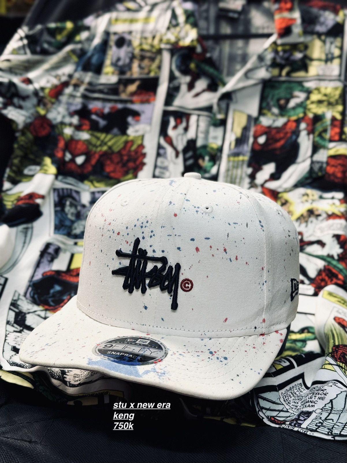 Stussy Stussy S Swirl New Era Fitted Hat 7 5/8 | Grailed