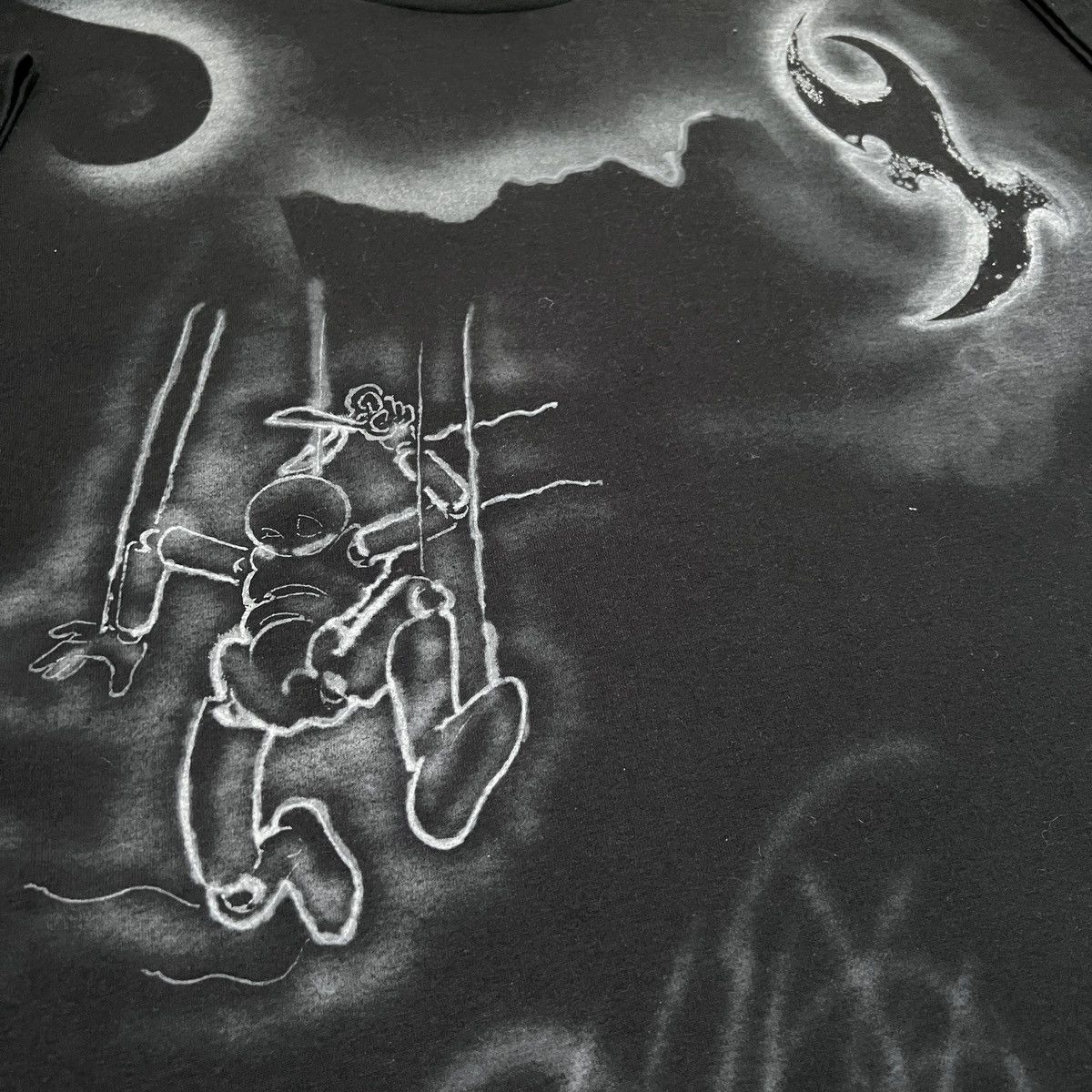 Vintage Vintage Graffiti Street Art Tee 3XL Oversized Oldskool Size US XXL / EU 58 / 5 - 5 Thumbnail