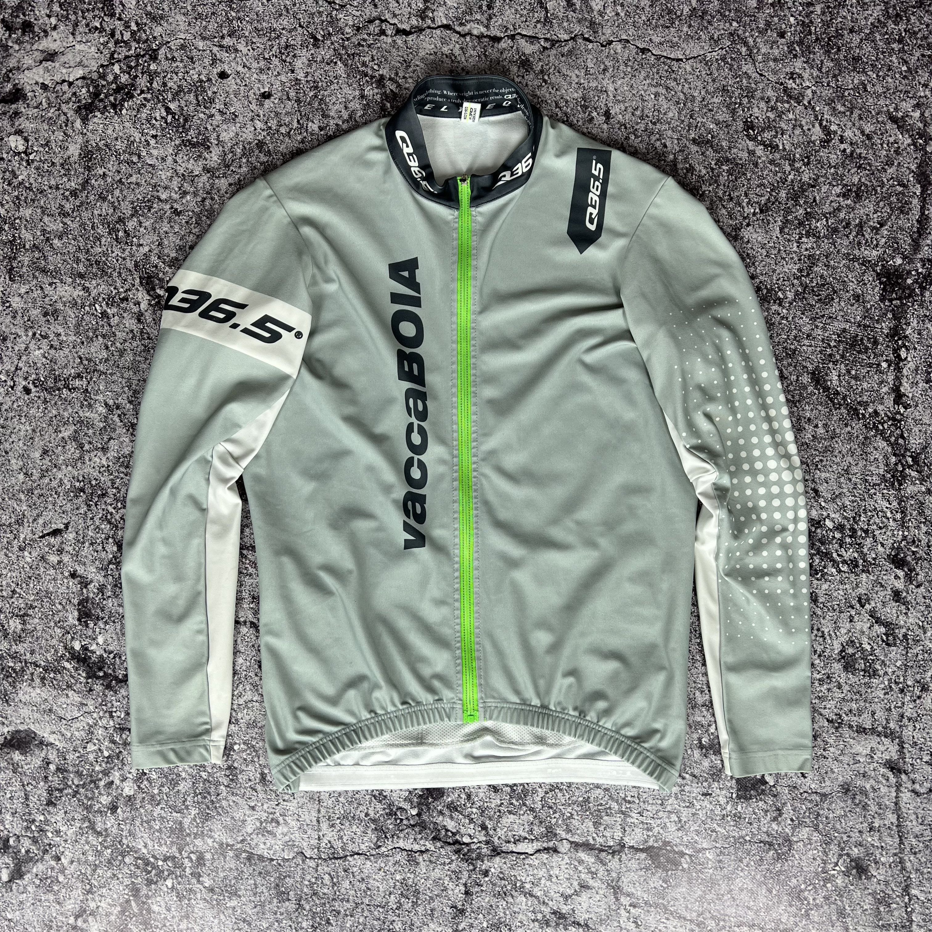 Rapha Q 36.5 Vaccaboia Cycling Jacket Made in Italy Size M Size US M / EU 48-50 / 2 - 1 Thumbnail