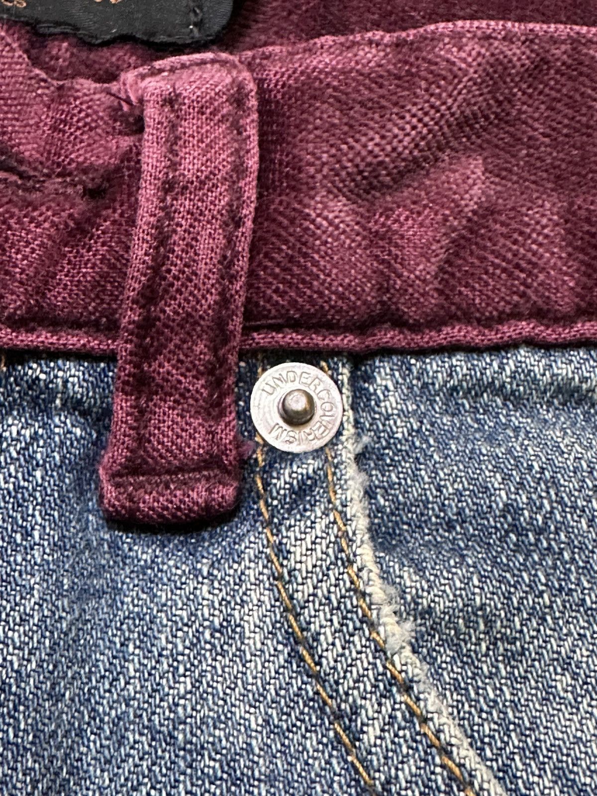 Undercover Vintage Undercover For Rebels Red Essence Faded Denim Size US 30 / EU 46 - 10 Thumbnail