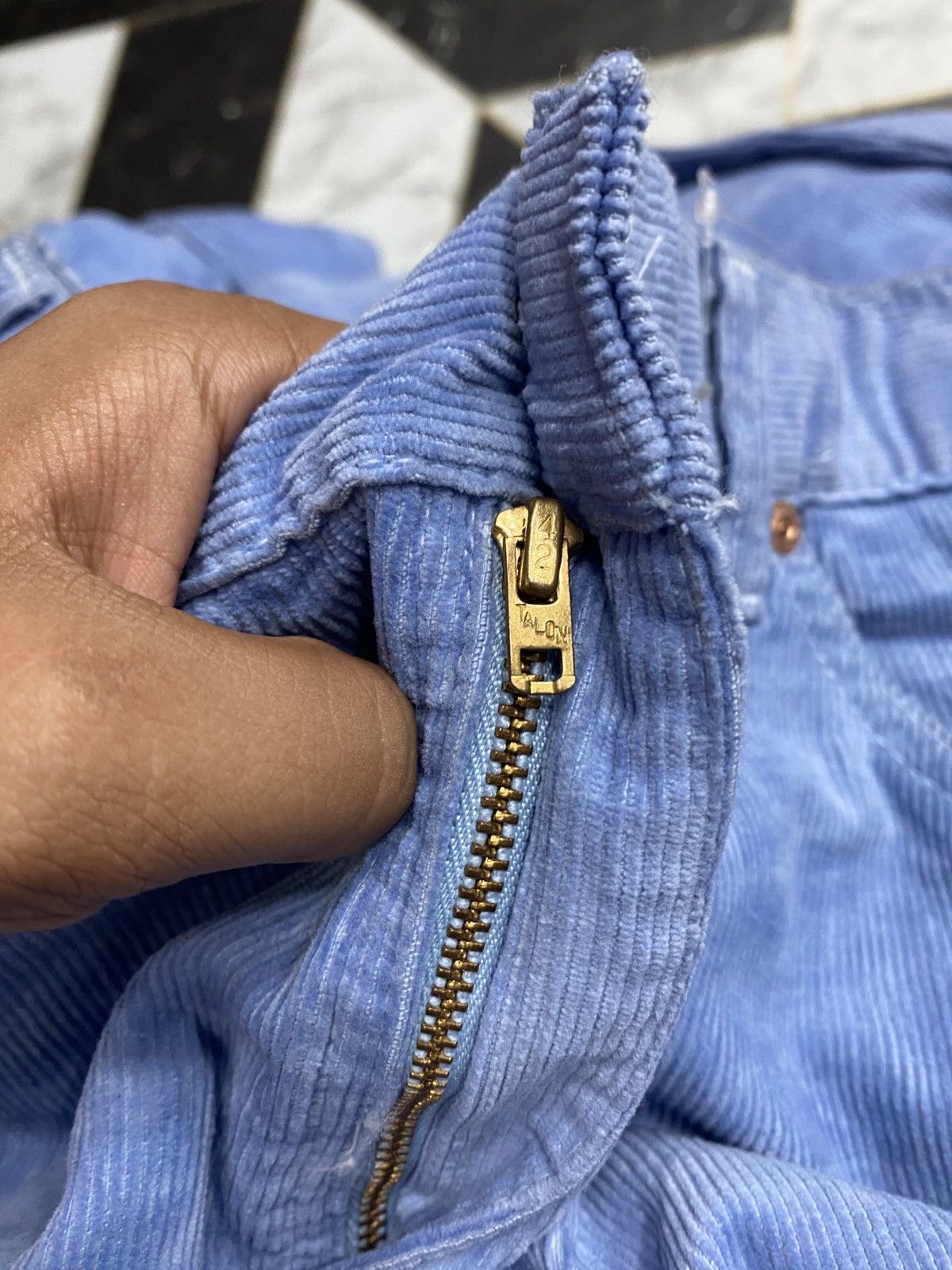 Lee Vintage Lee Riders Corduroy 70s USA🇺🇸 Size US 32 / EU 48 - 5 Thumbnail