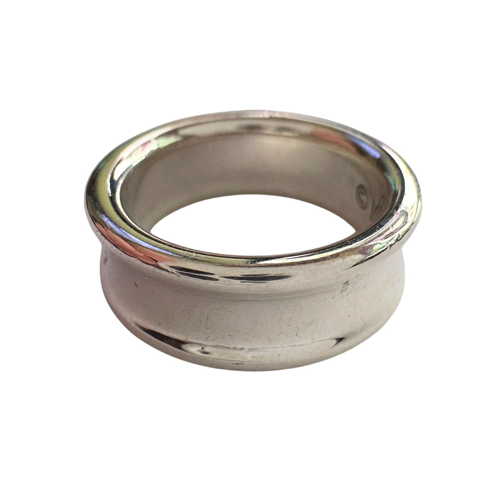 Tiffany & Co. Tiffany & Co Thick 1837 Sterling Silver Ring - Size 5 Size ONE SIZE - 4 Thumbnail