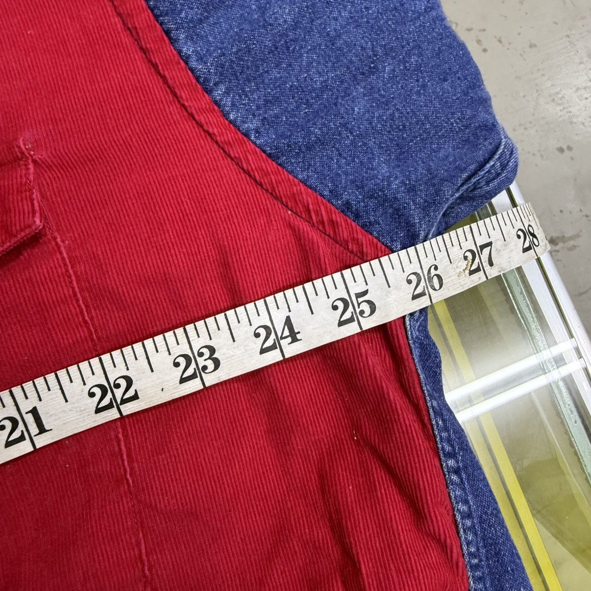 Tommy Hilfiger × Vintage Vintage Tommy Hilfiger Denim Corduroy CDG Inspired Shirt Size US XL / EU 56 / 4 - 8 Thumbnail