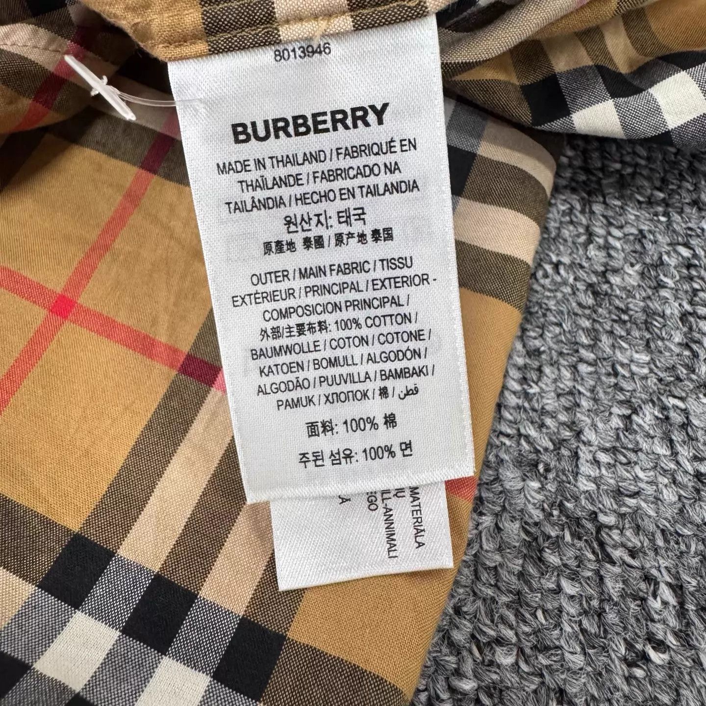 Burberry Burberry Classic Check Long Shirt Dress UK10 99New Size M / US 6-8 / IT 42-44 - 6 Thumbnail