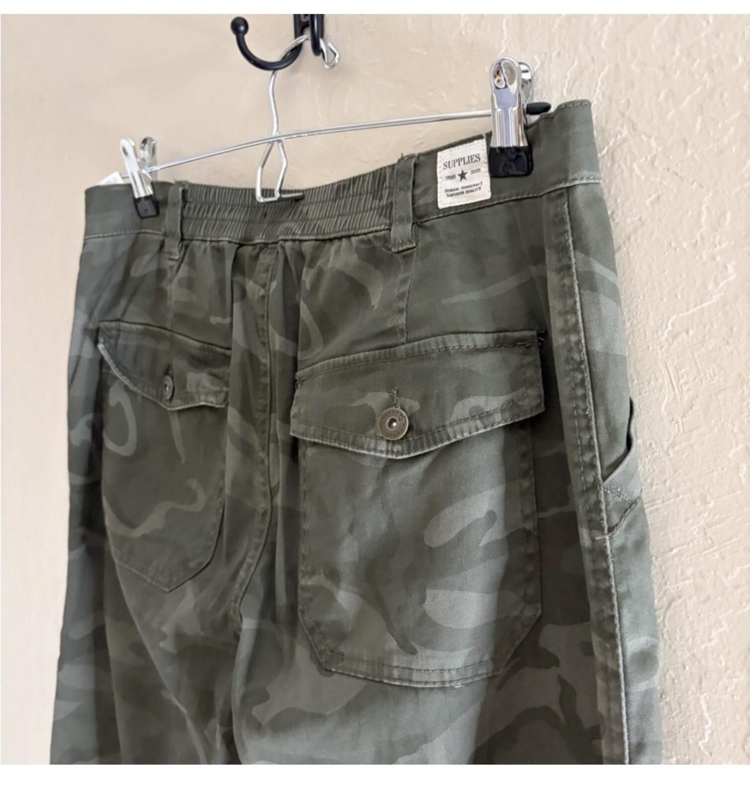 Other NWOT SUPPLIES Stylish Women's Camouflage Ankle Pants Size 30" / US 8 / IT 44 - 5 Thumbnail