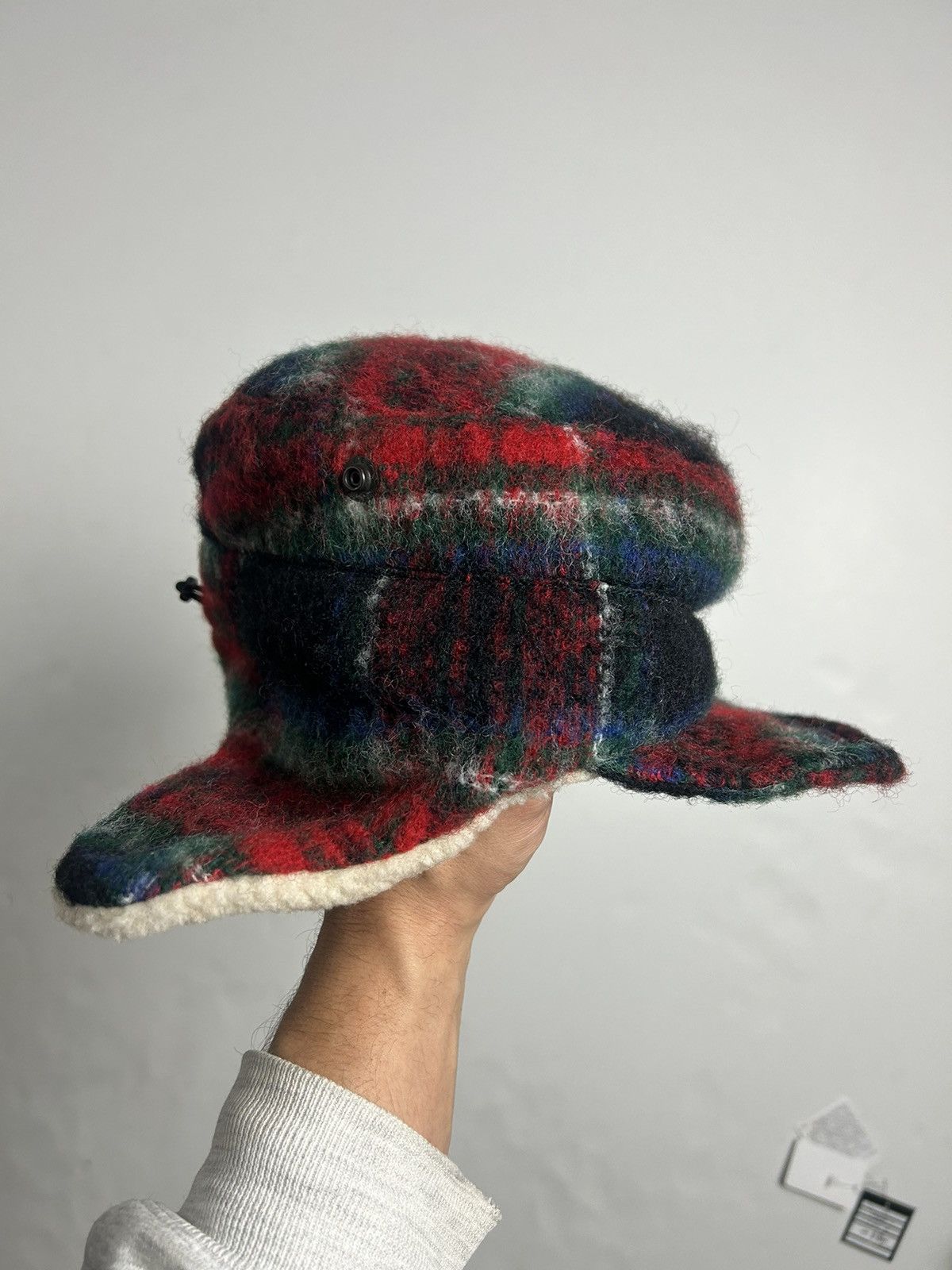 Undercover Undercover Wool Plaid Trapper Hat Size ONE SIZE - 5 Thumbnail
