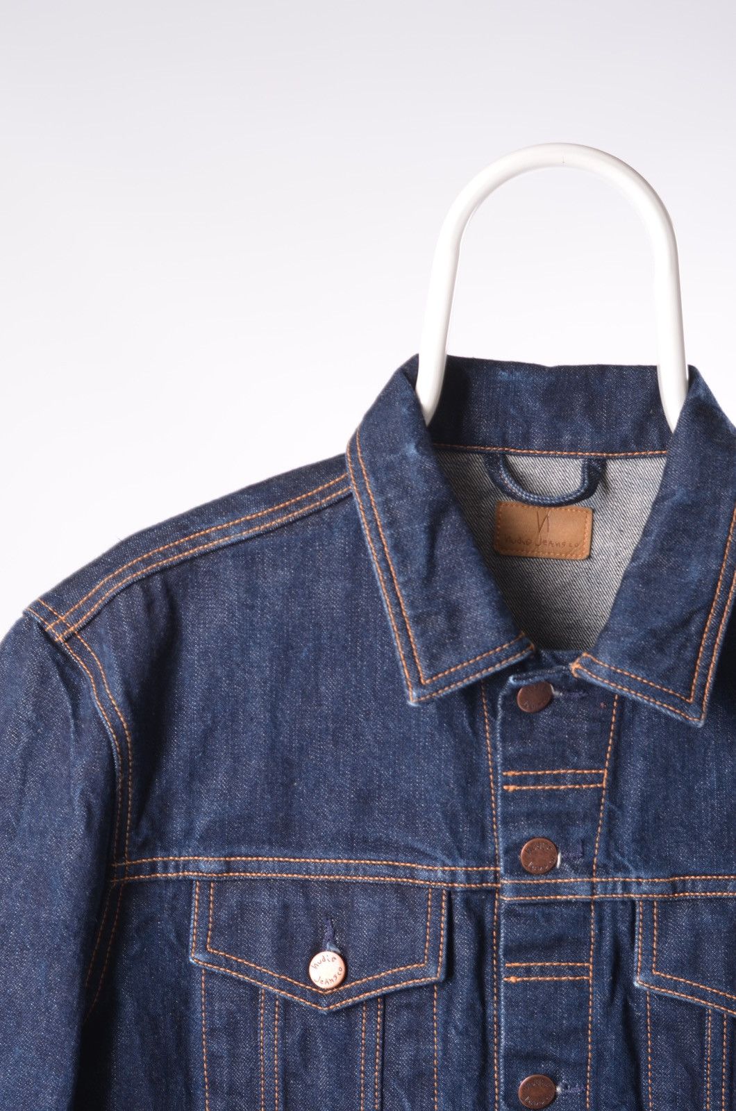 Nudie Jeans Nudie Jeans Jerry Dry Ring Denim Jacket Twill sz M Size US M / EU 48-50 / 2 - 2 Thumbnail