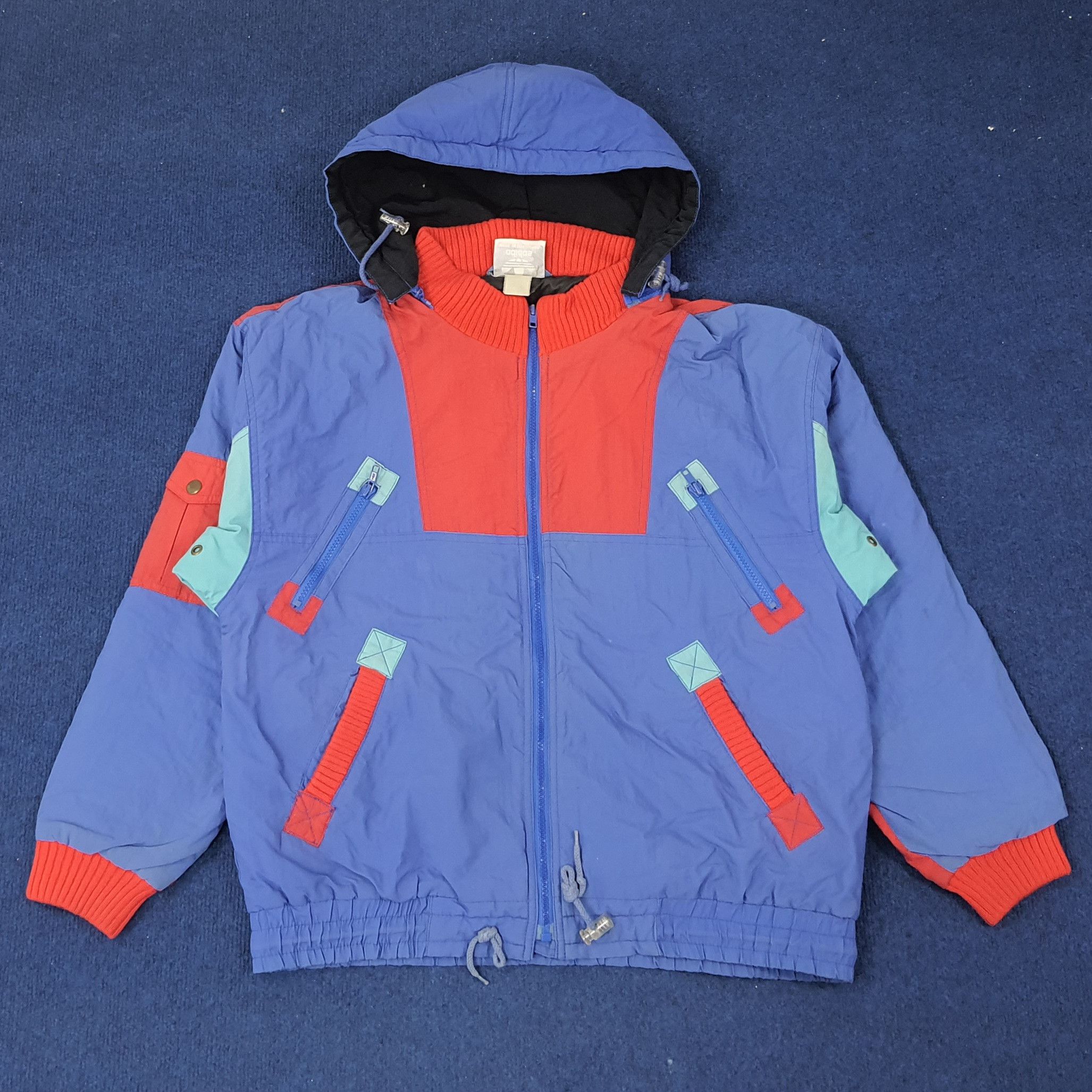 Adidas × Vintage Vintage Adidas Sportswear Jacket C220N23 Size US L / EU 52-54 / 3 - 1 Thumbnail