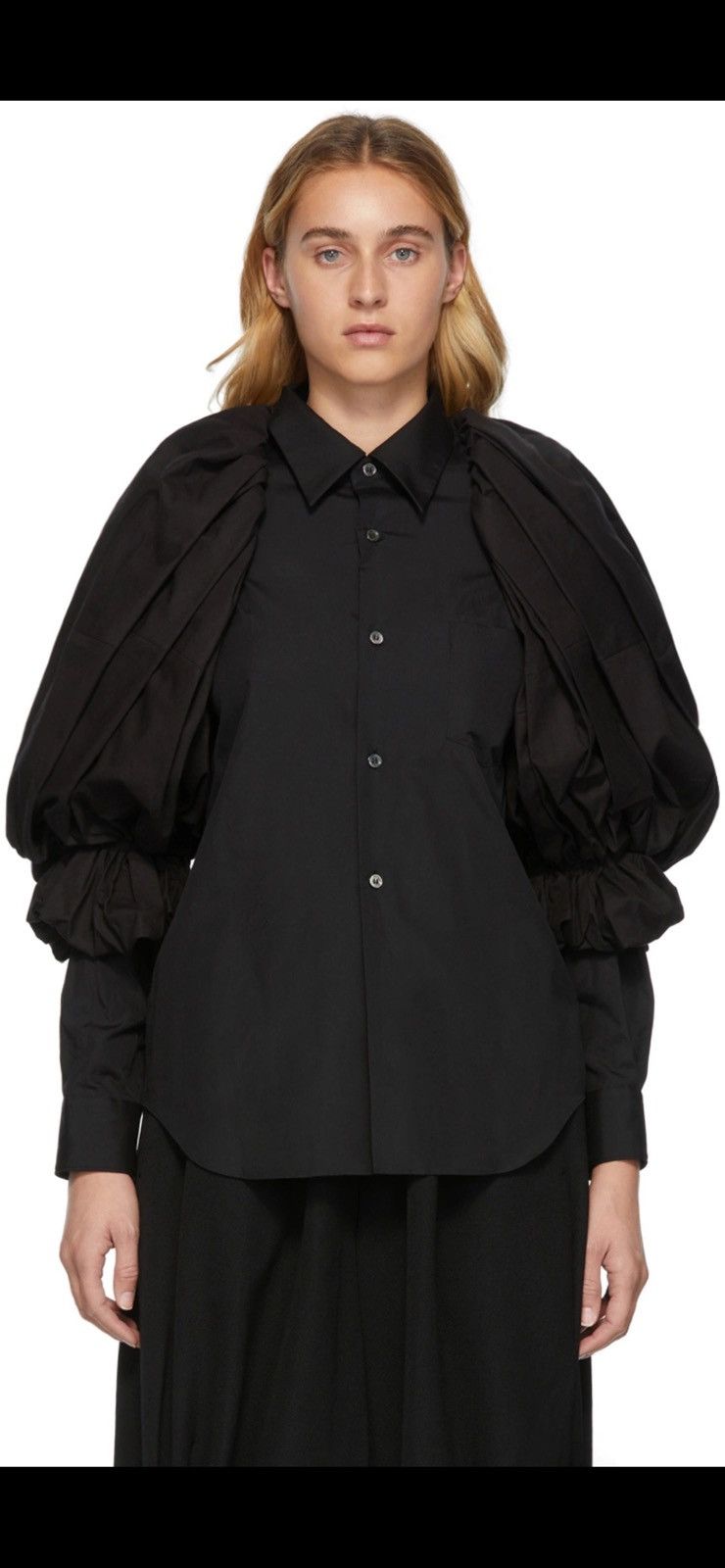 Comme des Garcons Comme Des Garcons Thick Cotton Puff Shirt Size XS / US 0-2 / IT 36-38 - 1 Thumbnail