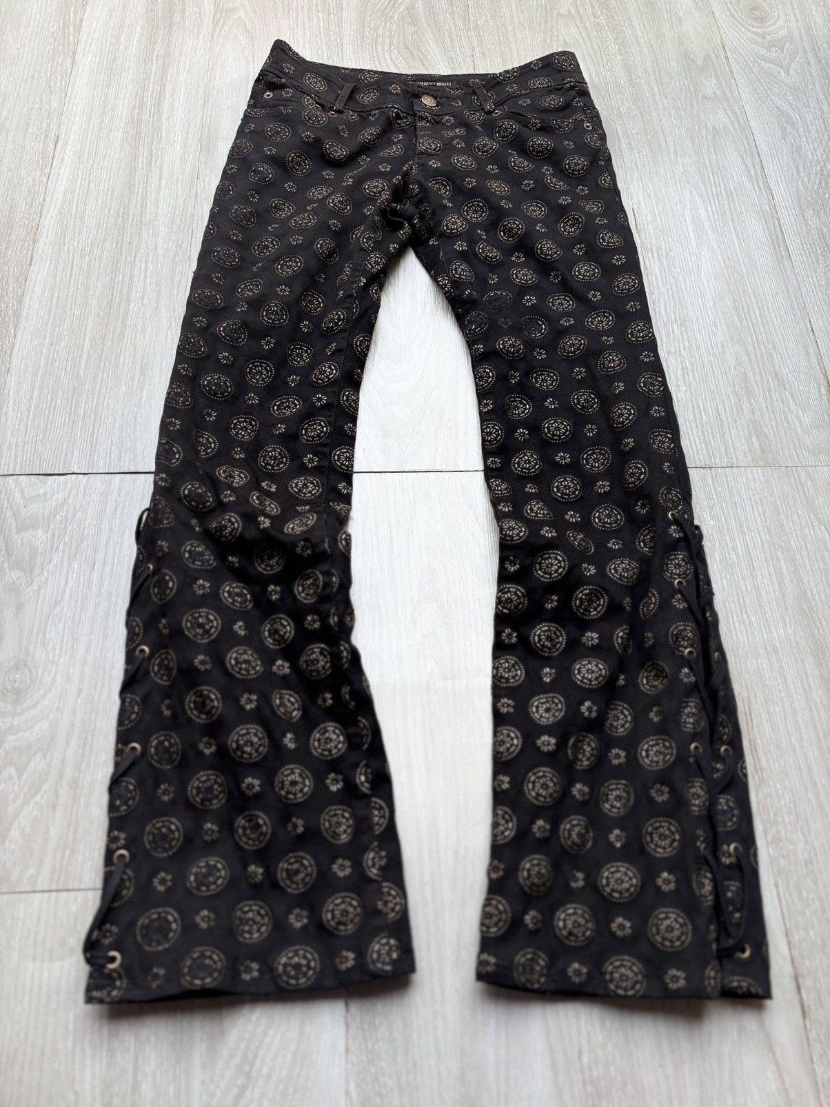 Le Grande Bleu (L.G.B.) TORNADO MART lace up pants Size US 26 / EU 42 - 1 Thumbnail