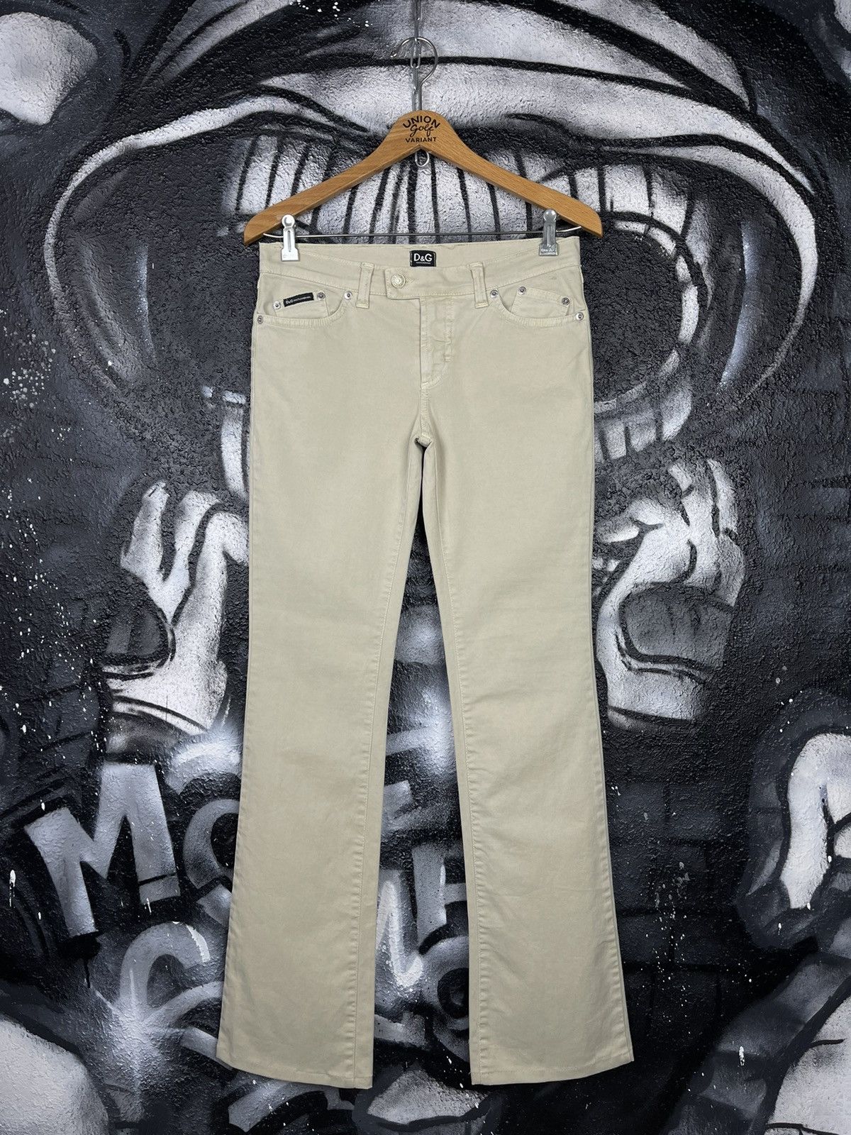 Dolce & Gabbana Dolce & Gabanna Vintage Flared Pants Women’s Size 27 Size 27" / US 4 / IT 40 - 3 Thumbnail