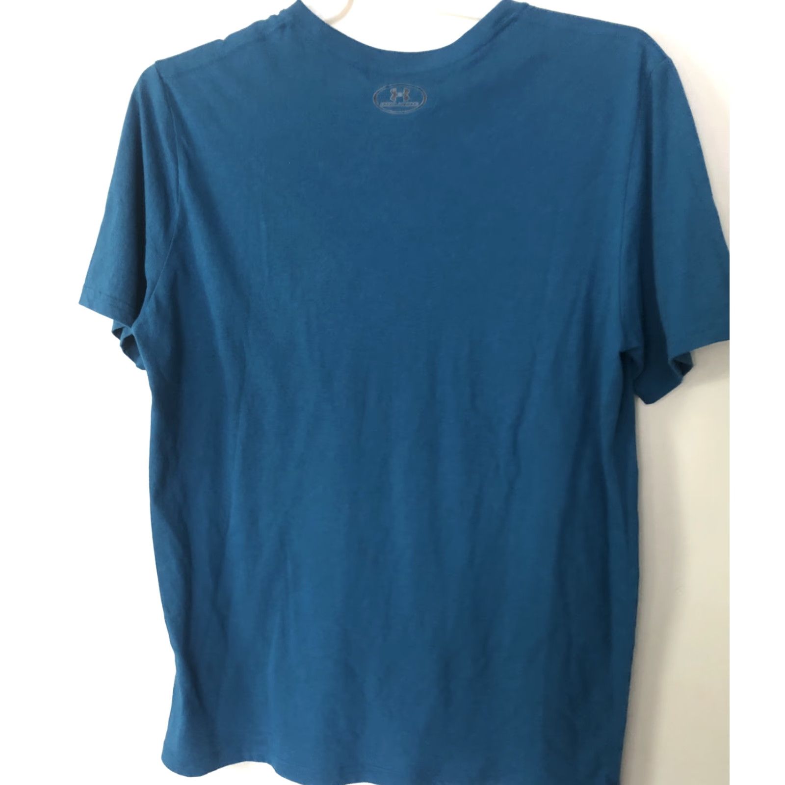 Under Armour Under Armour Shirt L Men Blue Logo HeatGear Outdoors Graphic Lightweight Crew Neck Short Sleeve Shirt Regular Size L Size US L / EU 52-54 / 3 - 4 Thumbnail