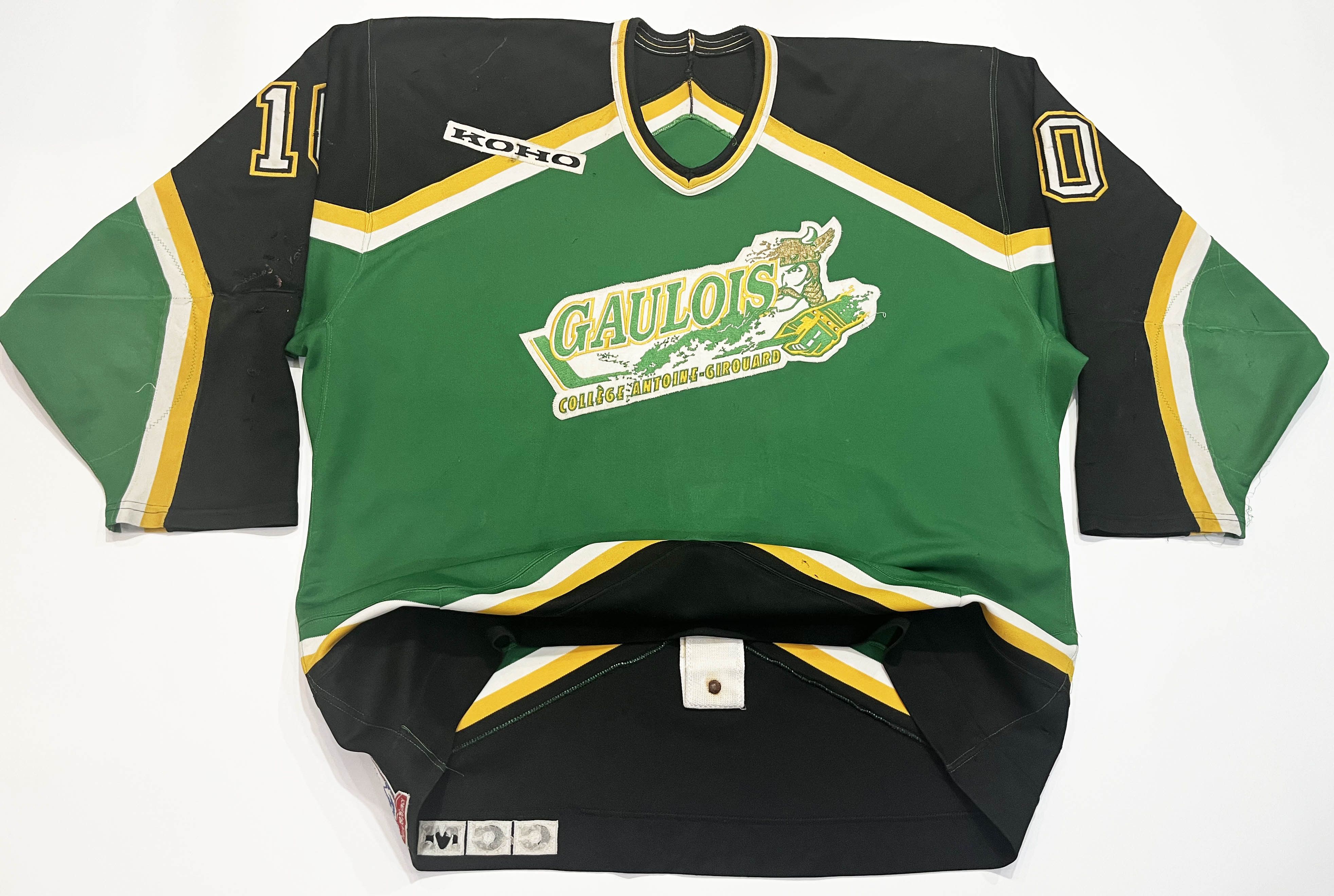 Koho Koho College Antoine Girouard Gaulois #10 Game Hockey Jersey Size US XL / EU 56 / 4 - 1 Thumbnail