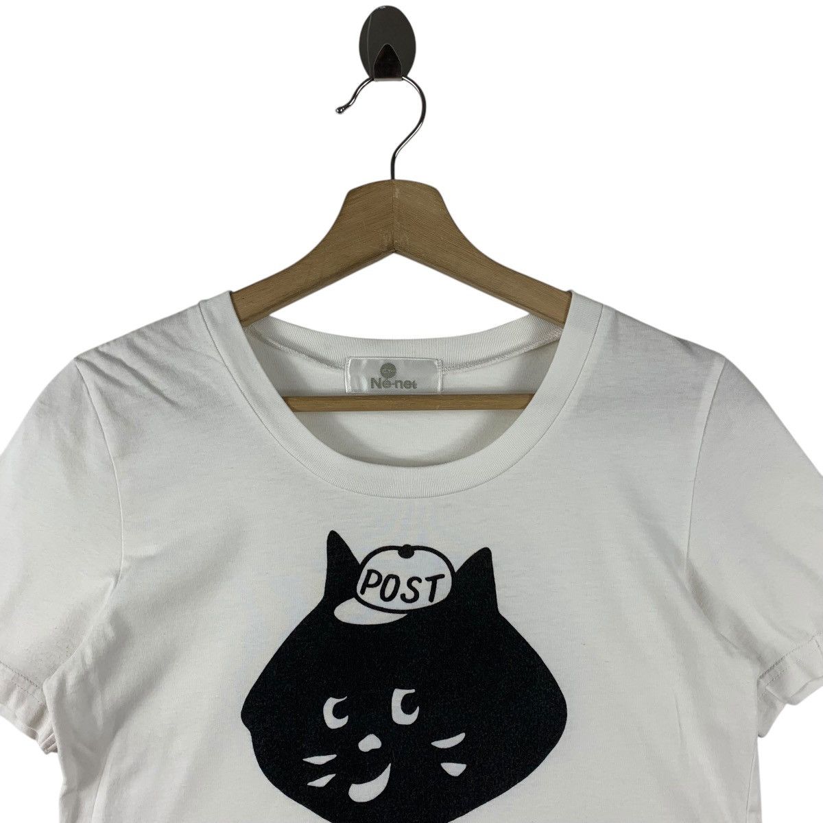 Issey Miyake × Japanese Brand × Ne-Net NE-NET By ISSEY MIYAKE ne net logo japanesebrand tee Size US XS / EU 42 / 0 - 2 Thumbnail