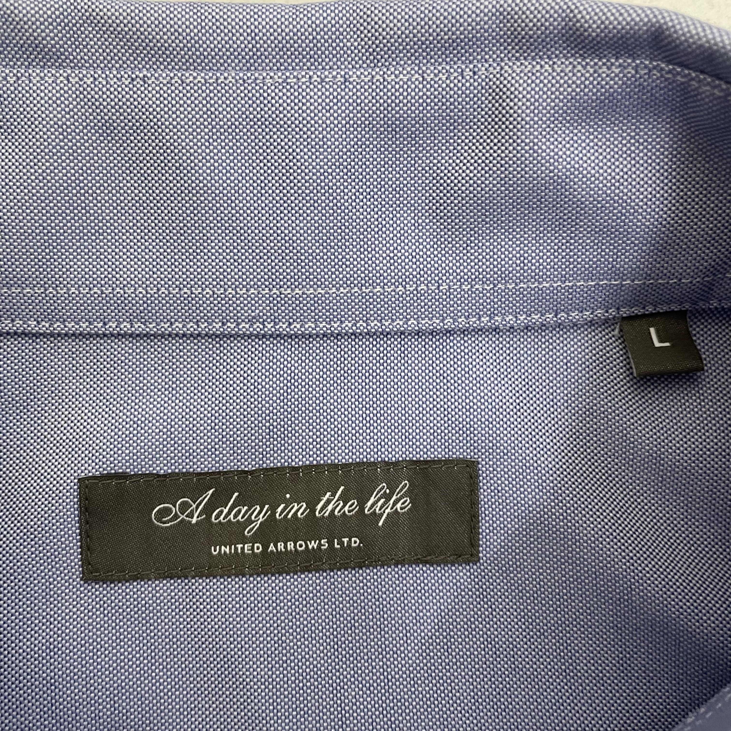 Japanese Brand × United Arrows ⭐️SALE⭐️ [L] UNITED ARROWS A DAY IN A LIFE OXOFRD SHIRT Size US L / EU 52-54 / 3 - 4 Thumbnail
