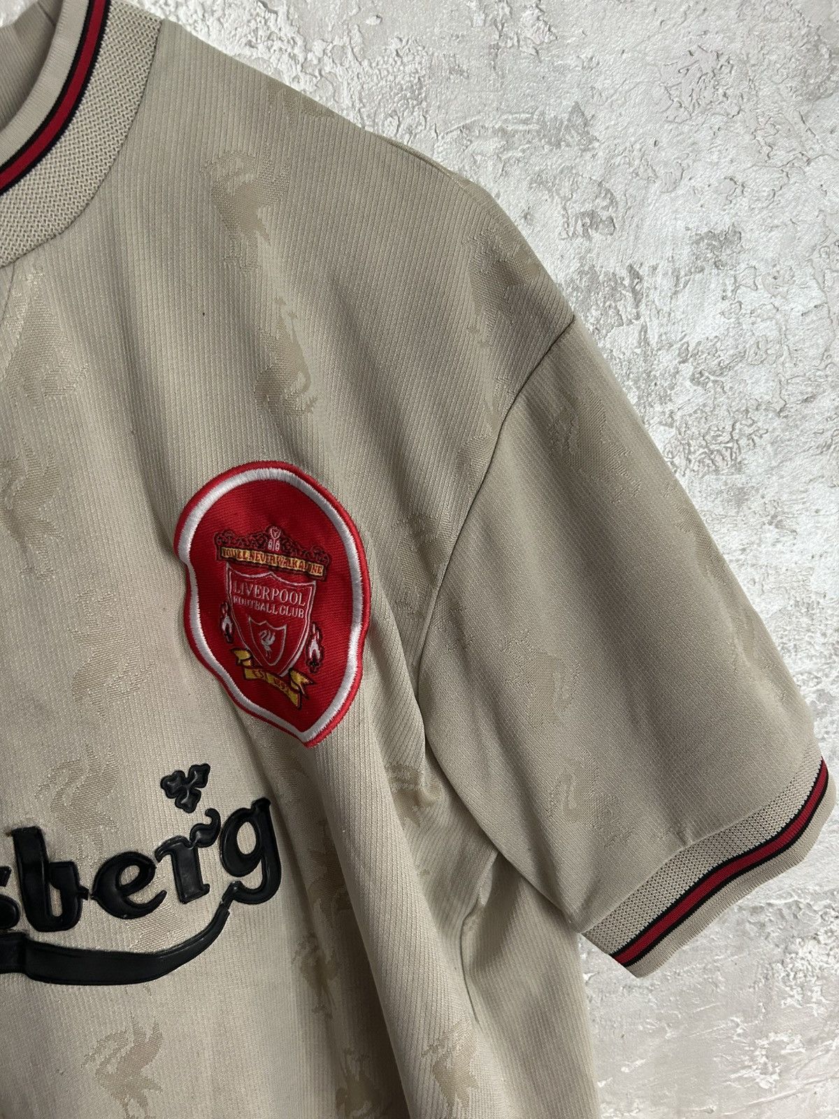 Reebok × Vintage Liverpool 1996-97 Reebok away football shirt jersey Size US M / EU 48-50 / 2 - 5 Thumbnail