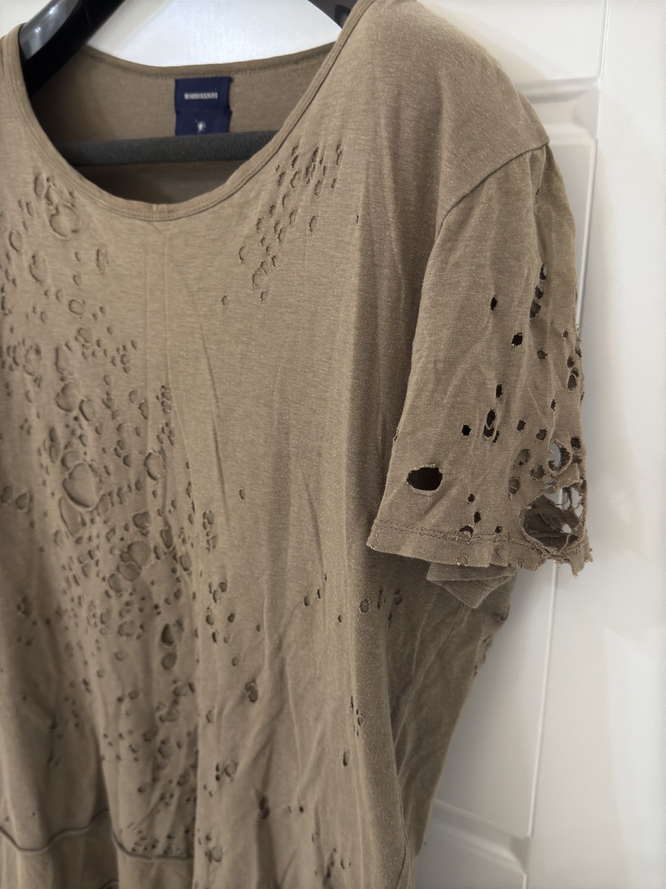 Maison MIHARA YASUHIRO Destroyed t-shirt Size US S / EU 44-46 / 1 - 5 Thumbnail