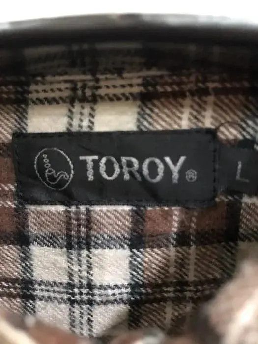 Flannel × Vintage Vintage Toroy Plaid Tartan Flannel Shirt 👕 Size US S / EU 44-46 / 1 - 3 Thumbnail