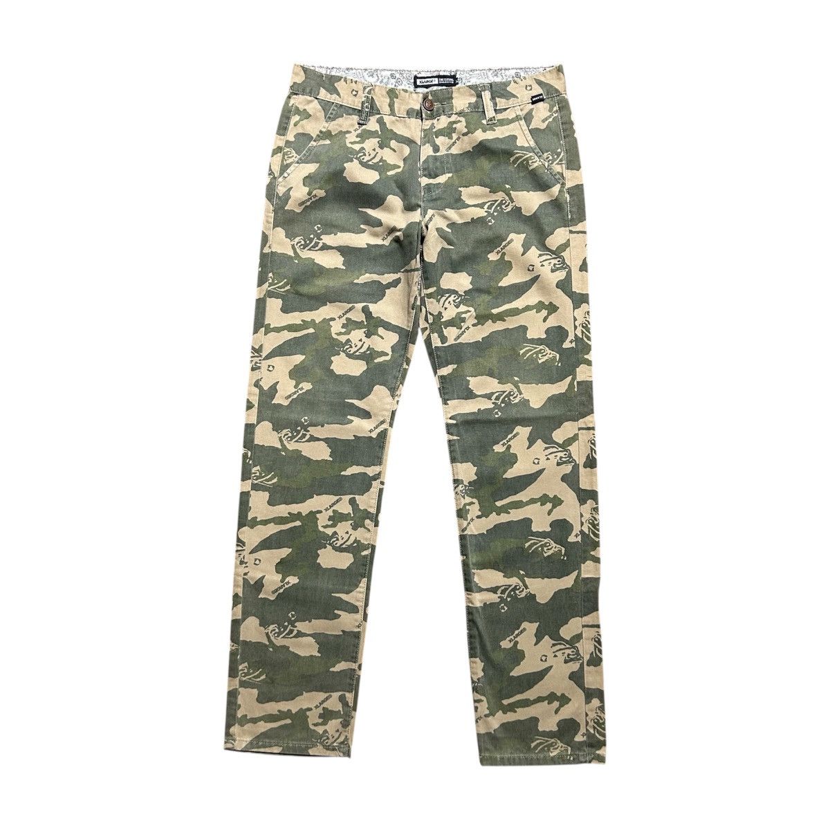 X-LARGE Vintage X Large Camo Pants Size US 32 / EU 48 - 1 Thumbnail