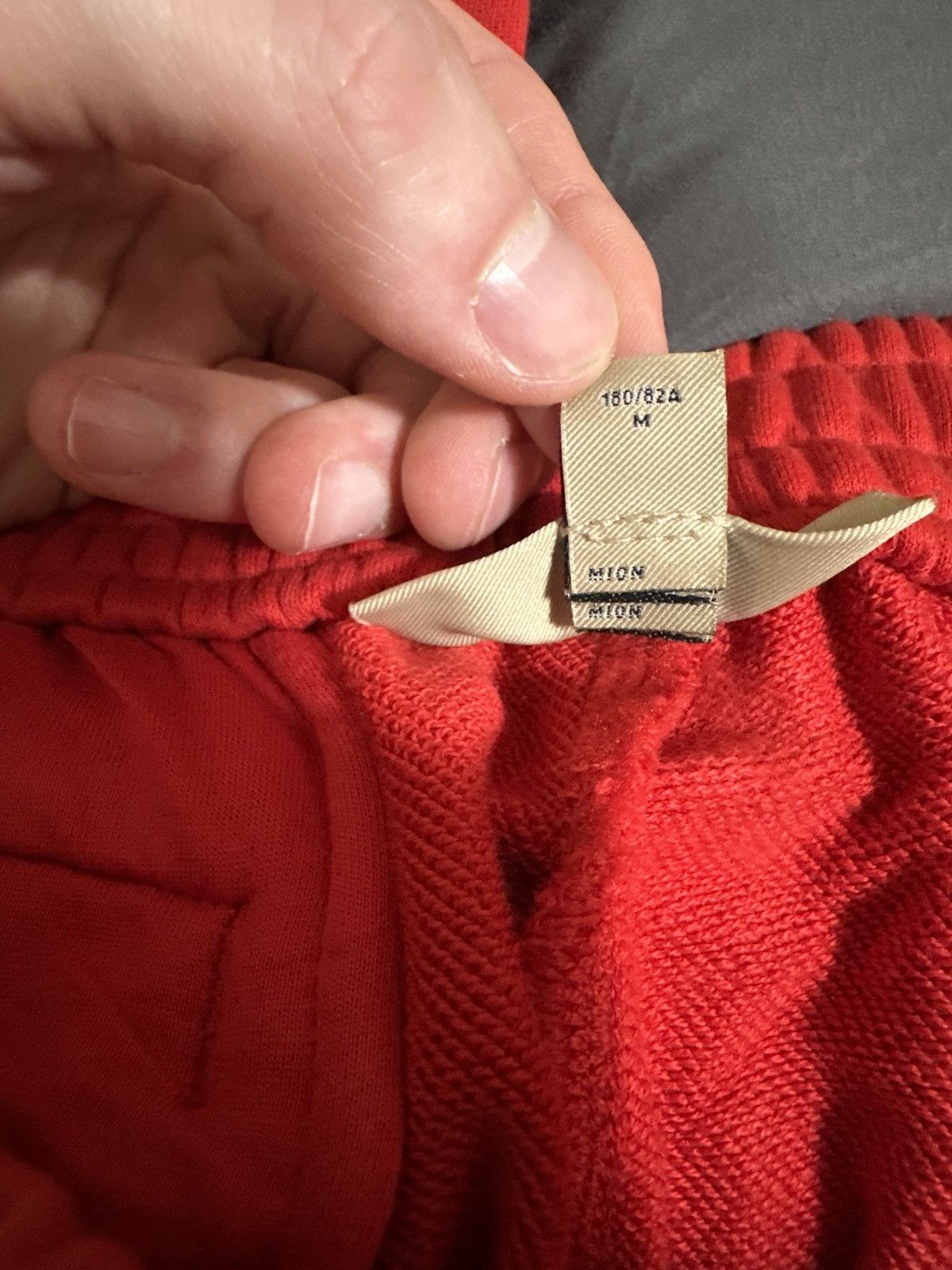 Burberry Burberry Red Chequer EKD Munley Sweatpants Size US 31 - 5 Thumbnail
