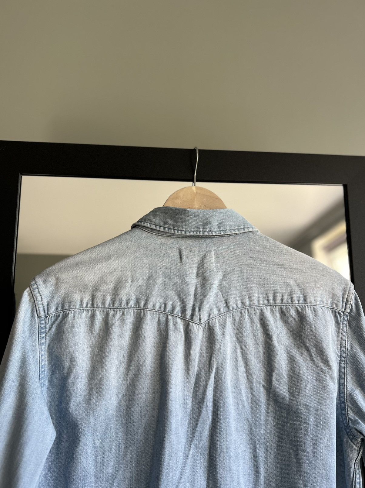 Allsaints Allsaints Denim Western Shirt Size US M / EU 48-50 / 2 - 7 Thumbnail