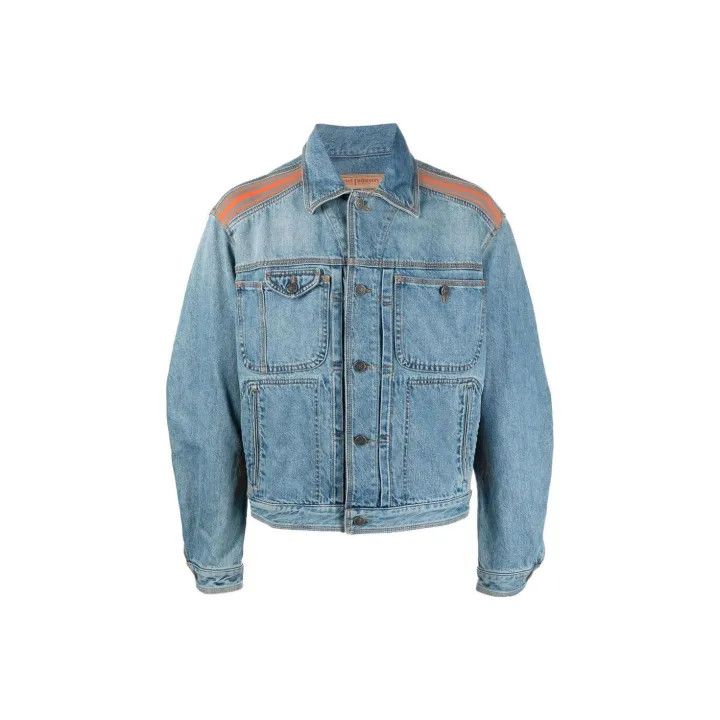 Diesel Diesel Blue Denim Jacket for Men 0079 Size US L / EU 52-54 / 3 - 1 Thumbnail