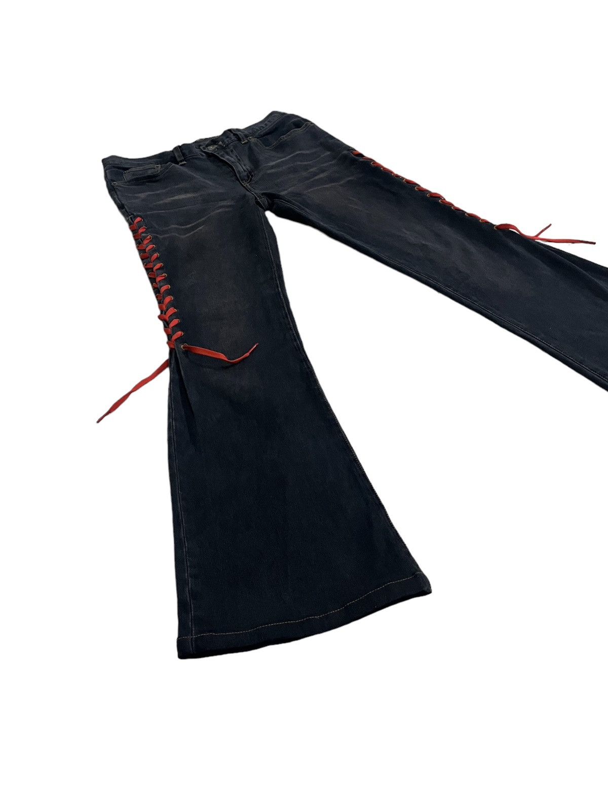 パンツ LGB SUPER FLARE PT LACE UP LGB SUPER FLARE PT STRETCH LACE