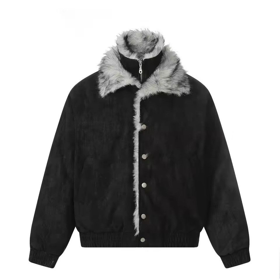Other Streetwear Design Patchwork Fur Winter Coat Jacket Size US XL / EU 56 / 4 - 1 Thumbnail