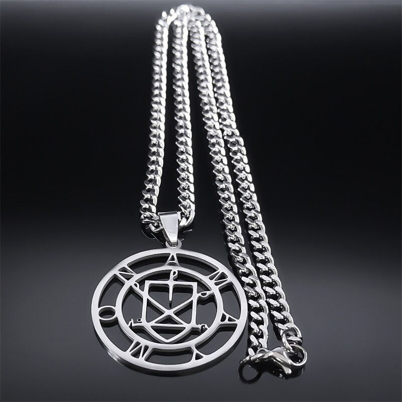 Other Sigil of Amaymon Lucifer Pendant Charms Stainless Necklace Size ONE SIZE - 3 Thumbnail
