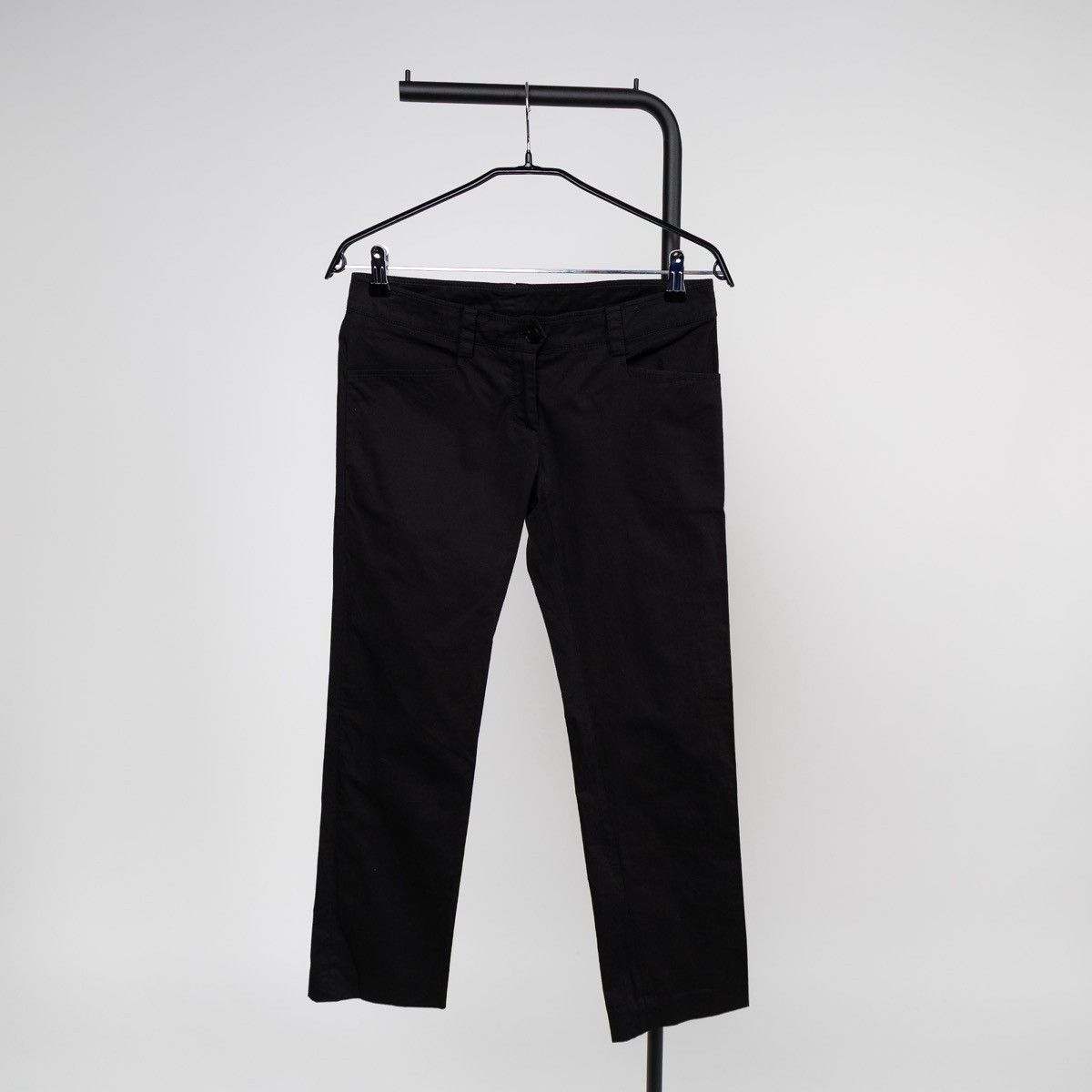 Patrizia Pepe Patrizia Pepe Womens Black Trousers Elegant Stretch Pants Size 28" / US 6 / IT 42 - 1 Thumbnail