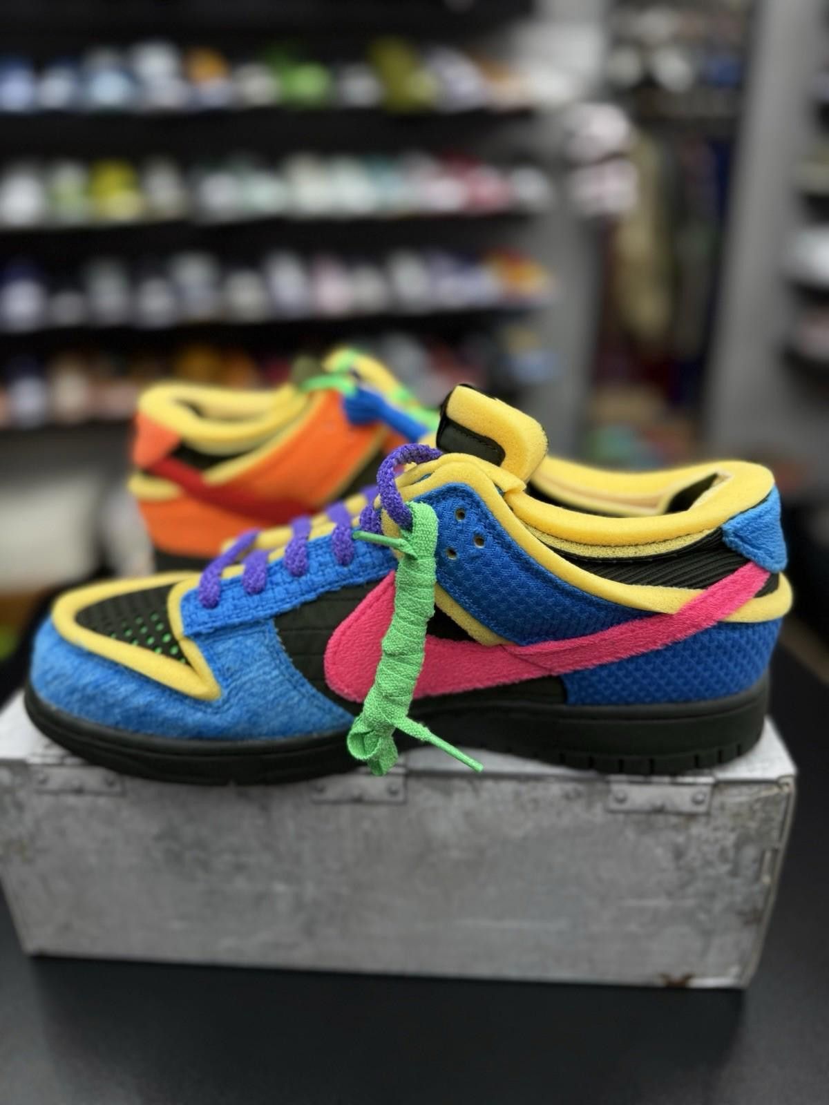 Nike Nike Cactus Plant Flea Market x Dunk Swamp Sponge Blue (11.5 Size US 11.5 / EU 44-45 - 4 Thumbnail