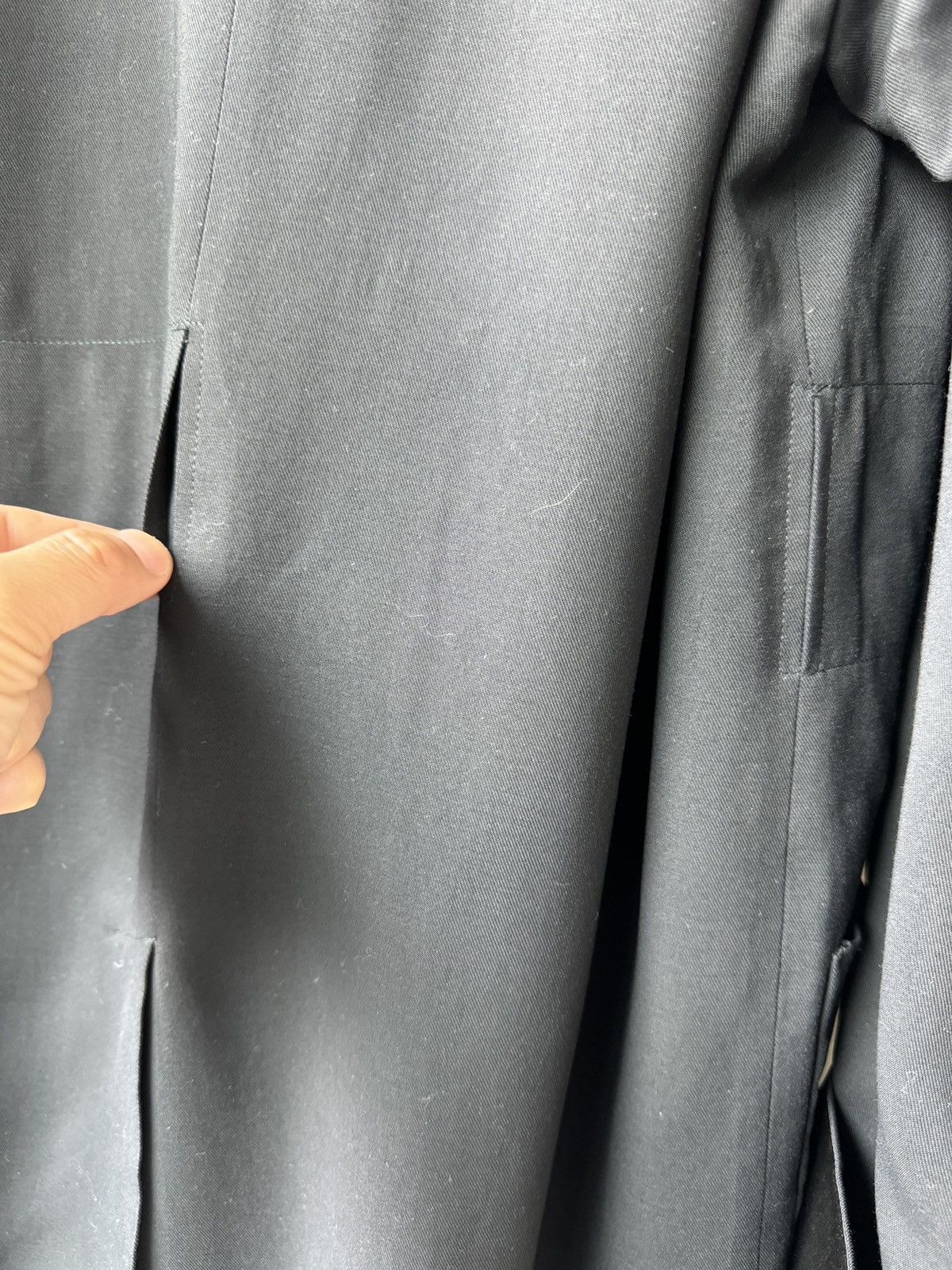 Maison Margiela Early Martin Margiela LINE 1 Viscose Wool Silk Black Blazer Size XS / US 0-2 / IT 36-38 - 20 Thumbnail