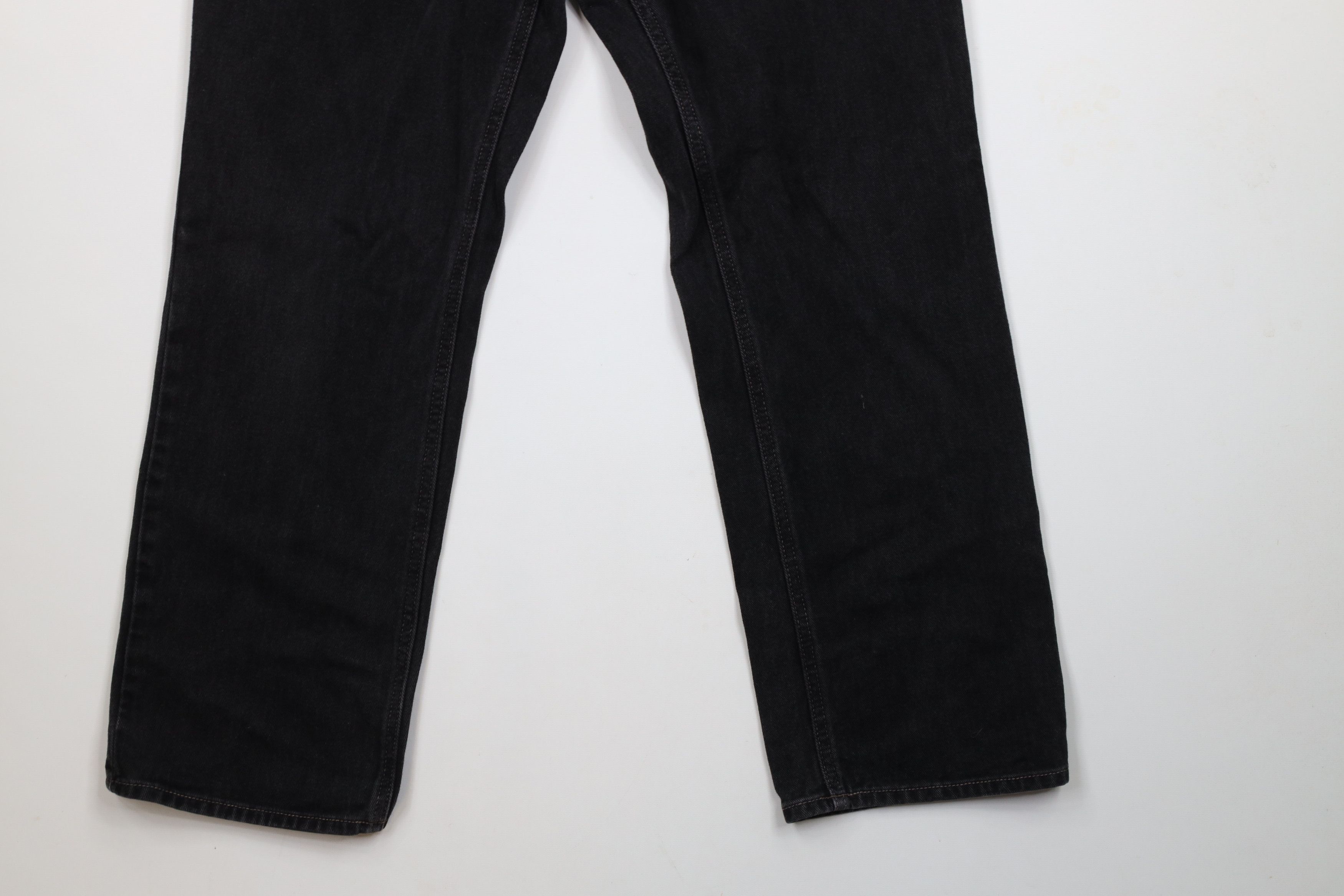 Tommy Hilfiger × Vintage Vintage 90s Tommy Hilfiger Spell Straight Leg Denim Jeans Size US 33 - 4 Thumbnail
