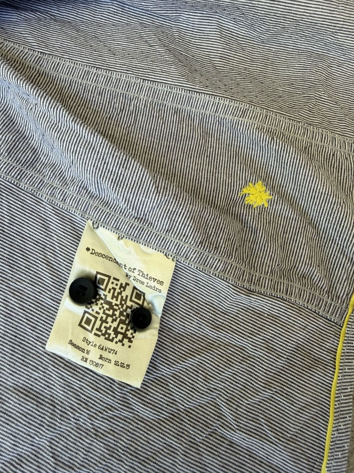 Descendant of Thieves Descendant of Thieves Button Up Shirt Size US L / EU 52-54 / 3 - 8 Thumbnail