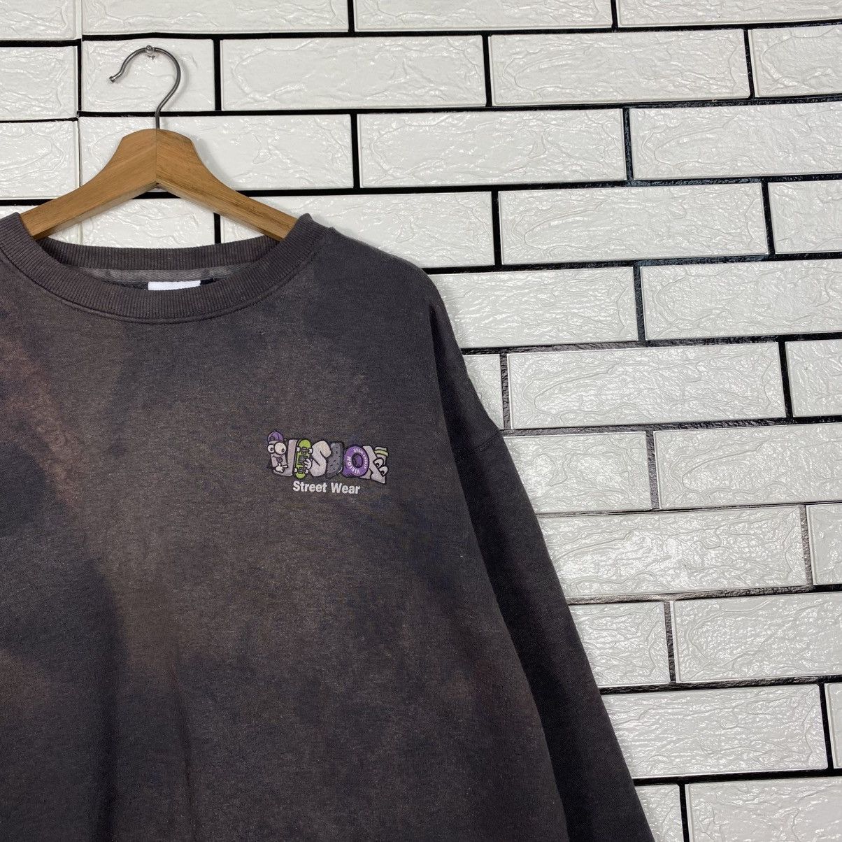 Japanese Brand Vintage Sweatshirt Vision Streetwear Sun Faded Big logo Size US M / EU 48-50 / 2 - 7 Thumbnail