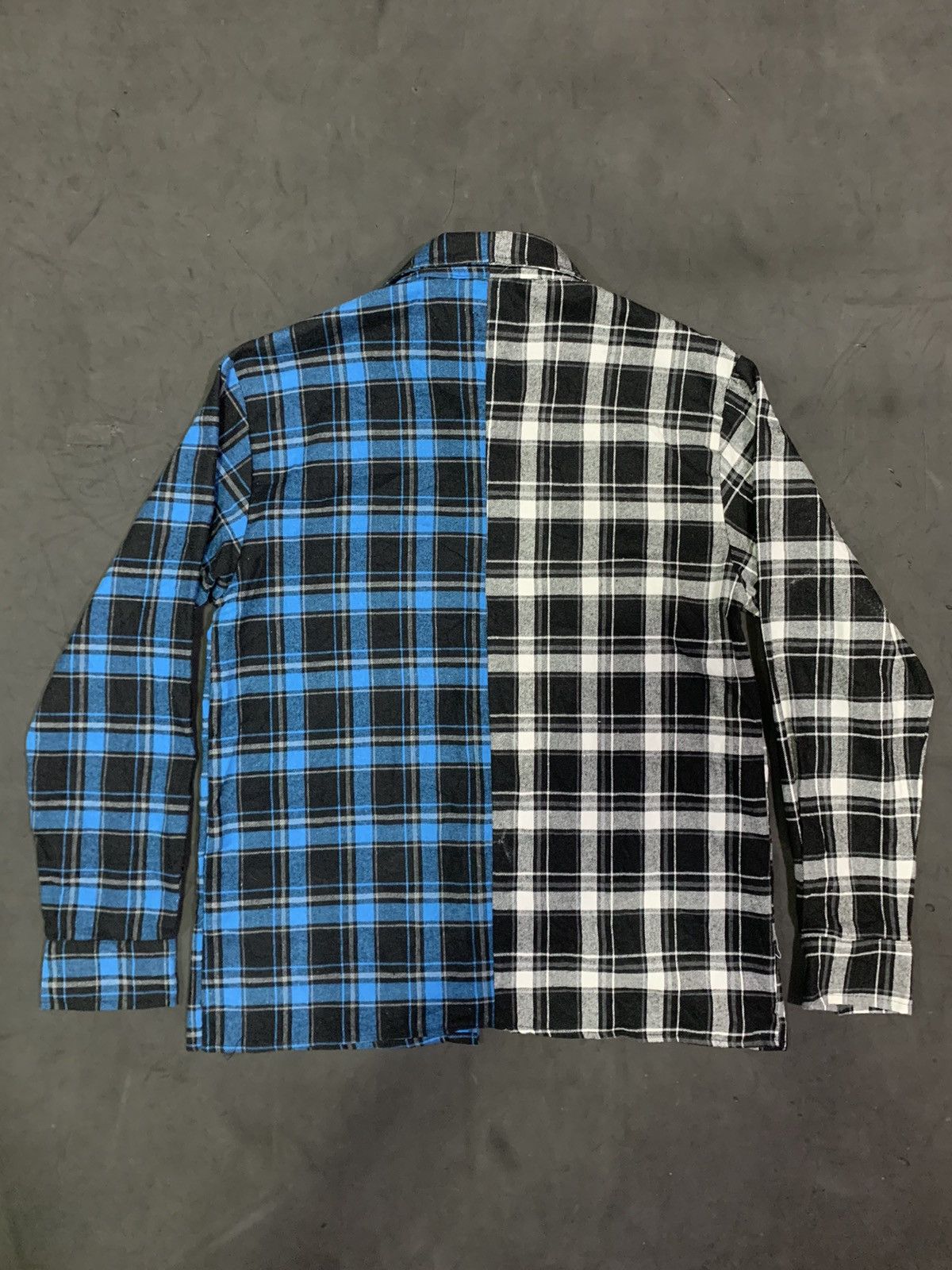 Japanese Brand Japanese Brand Patchwork Flannel Shirt styled Size US L / EU 52-54 / 3 - 3 Thumbnail