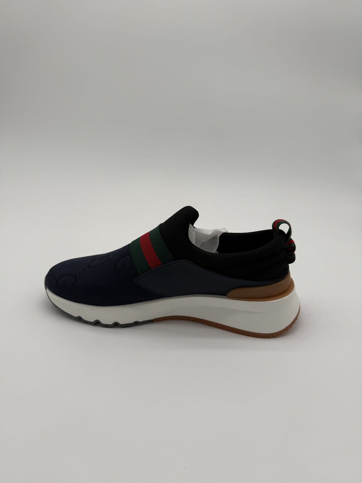 Gucci Gucci Navy Sneakers Size US 9 / IT 39 - 10 Thumbnail