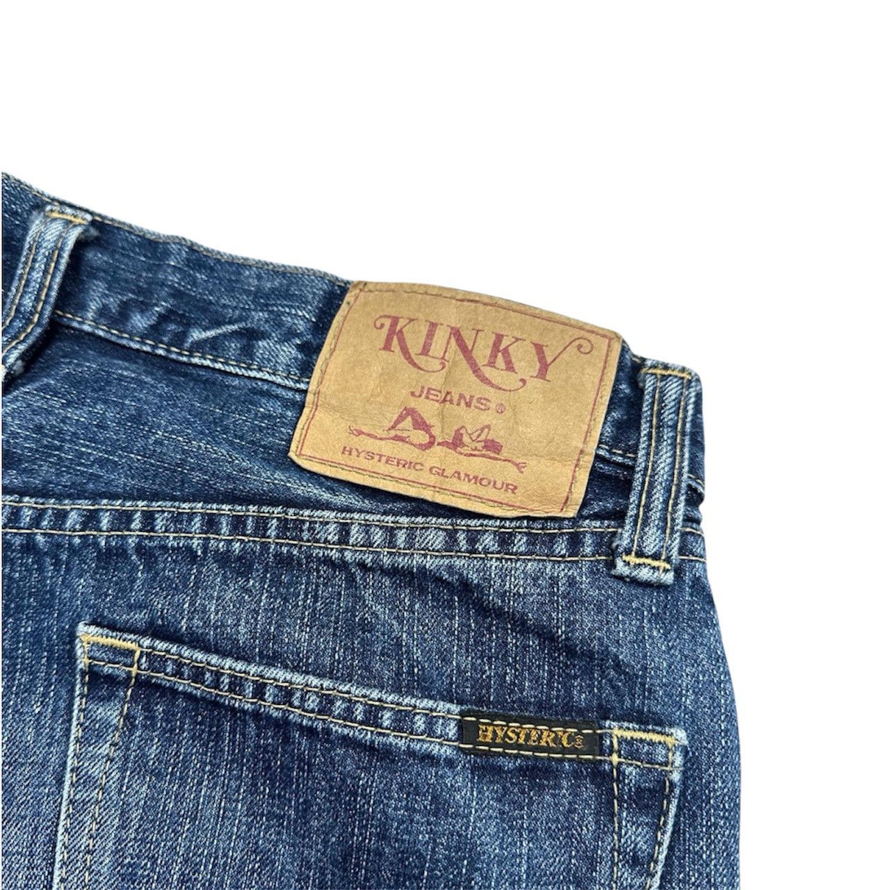Hysteric Glamour Hysteric Glamour “Kinky” Dark Wash Denim Jeans Size US 27 - 3 Thumbnail