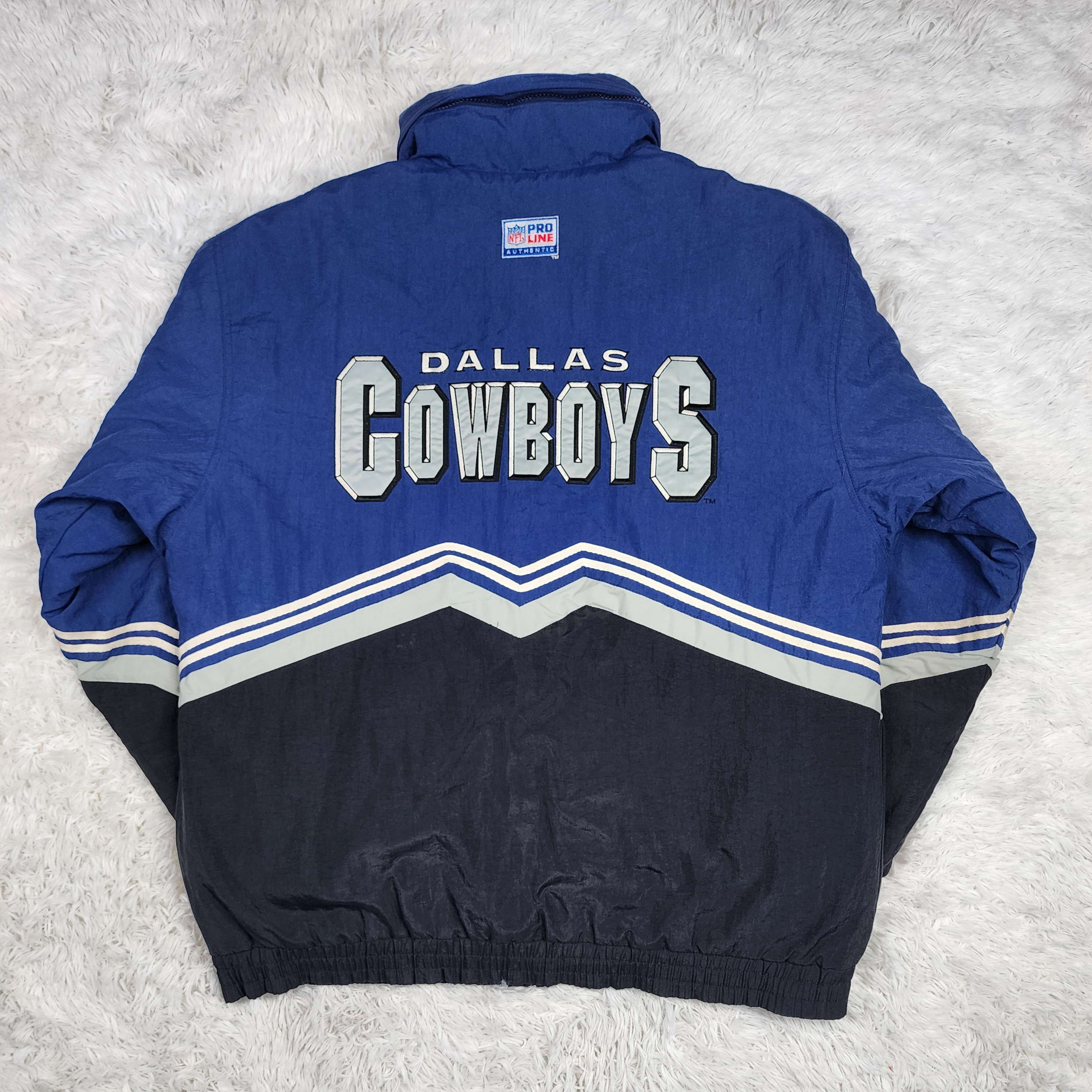 Logo Athletic Vintage Dallas Cowboys Logo Athletic windbreaker jacket Size US M / EU 48-50 / 2 - 8 Thumbnail